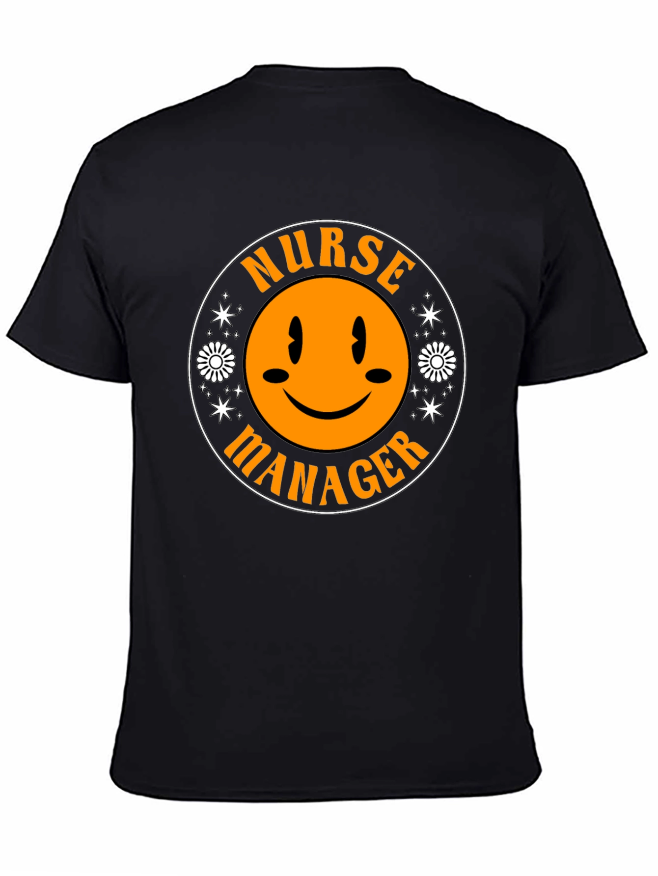 Nurse Manager Smiley Face T-Shirt