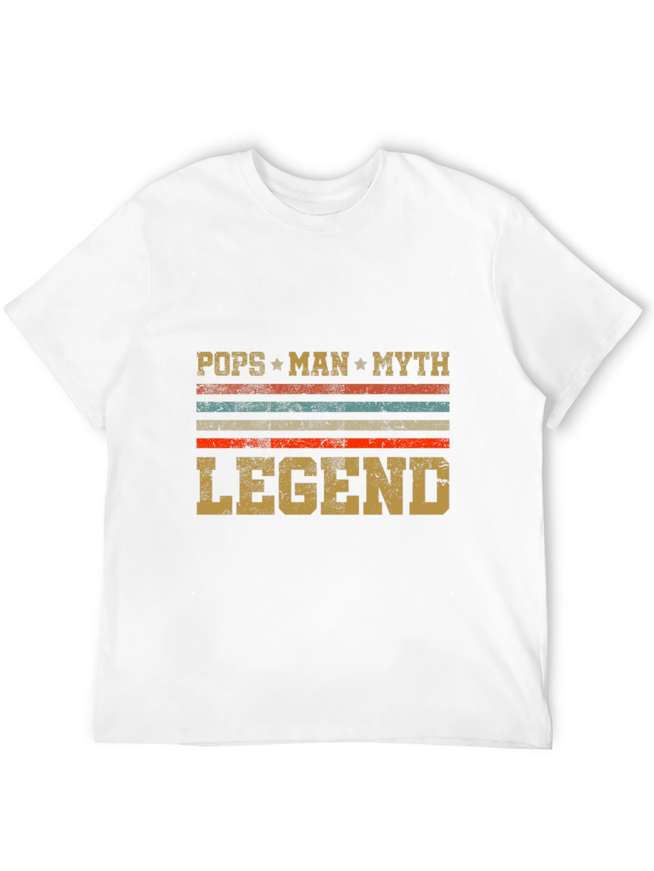 Pops Man Myth Legend Graphic Tee