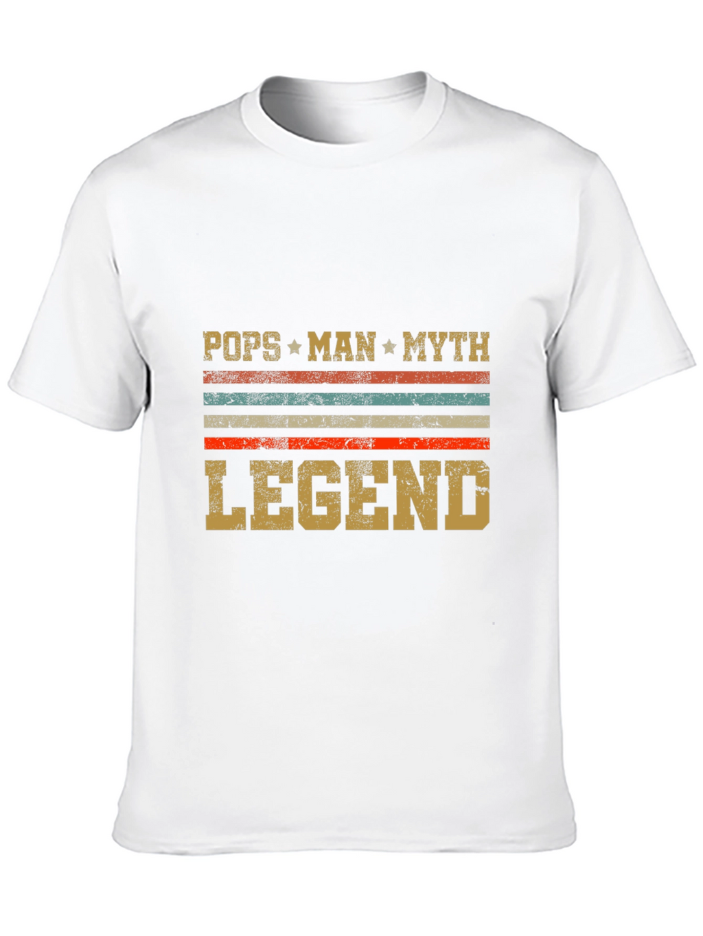 Pops Man Myth Legend Graphic Tee