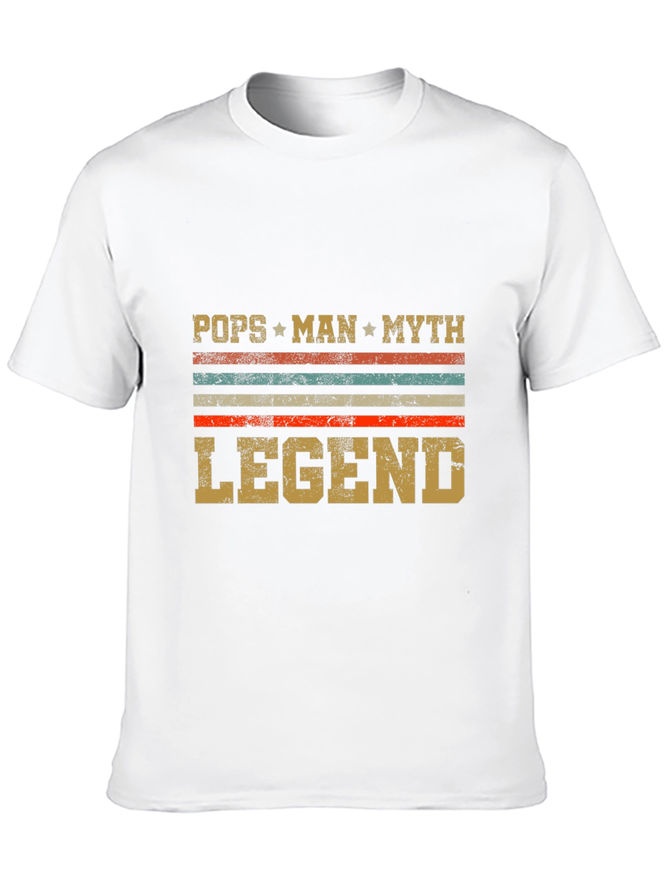 Pops Man Myth Legend Graphic Tee
