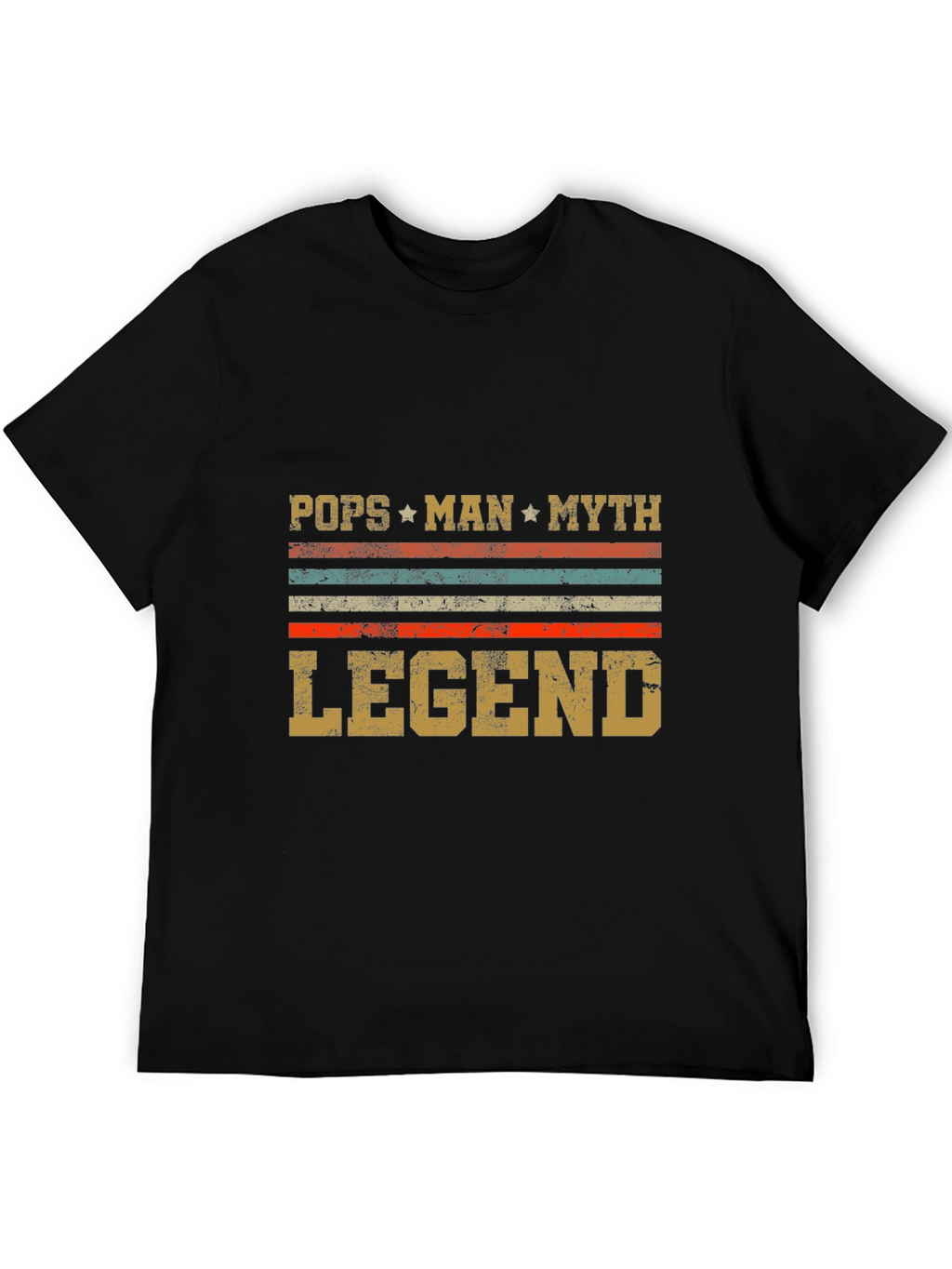 Pops Man Myth Legend Graphic Tee