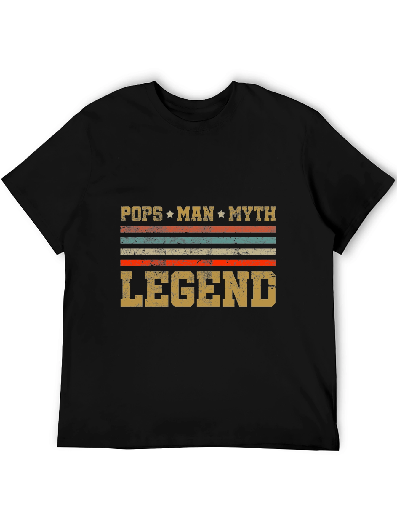 Pops Man Myth Legend Graphic Tee