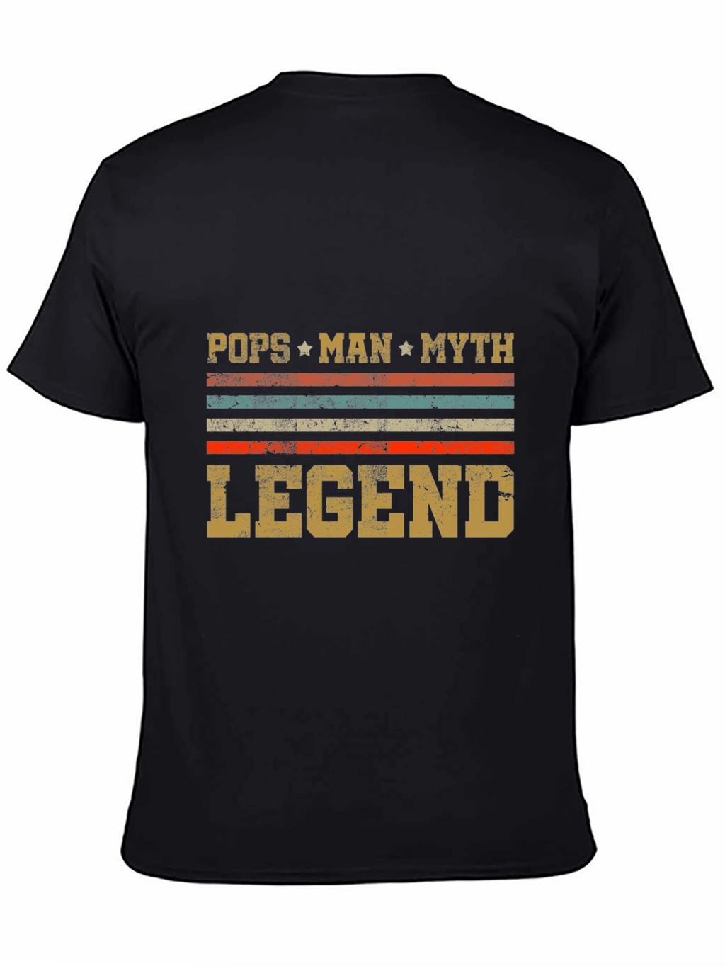 Pops Man Myth Legend Graphic Tee