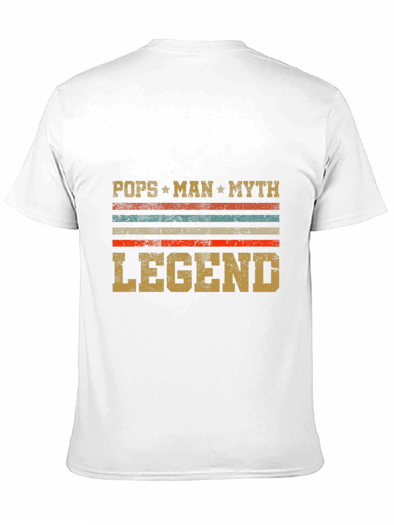 Pops Man Myth Legend Graphic Tee