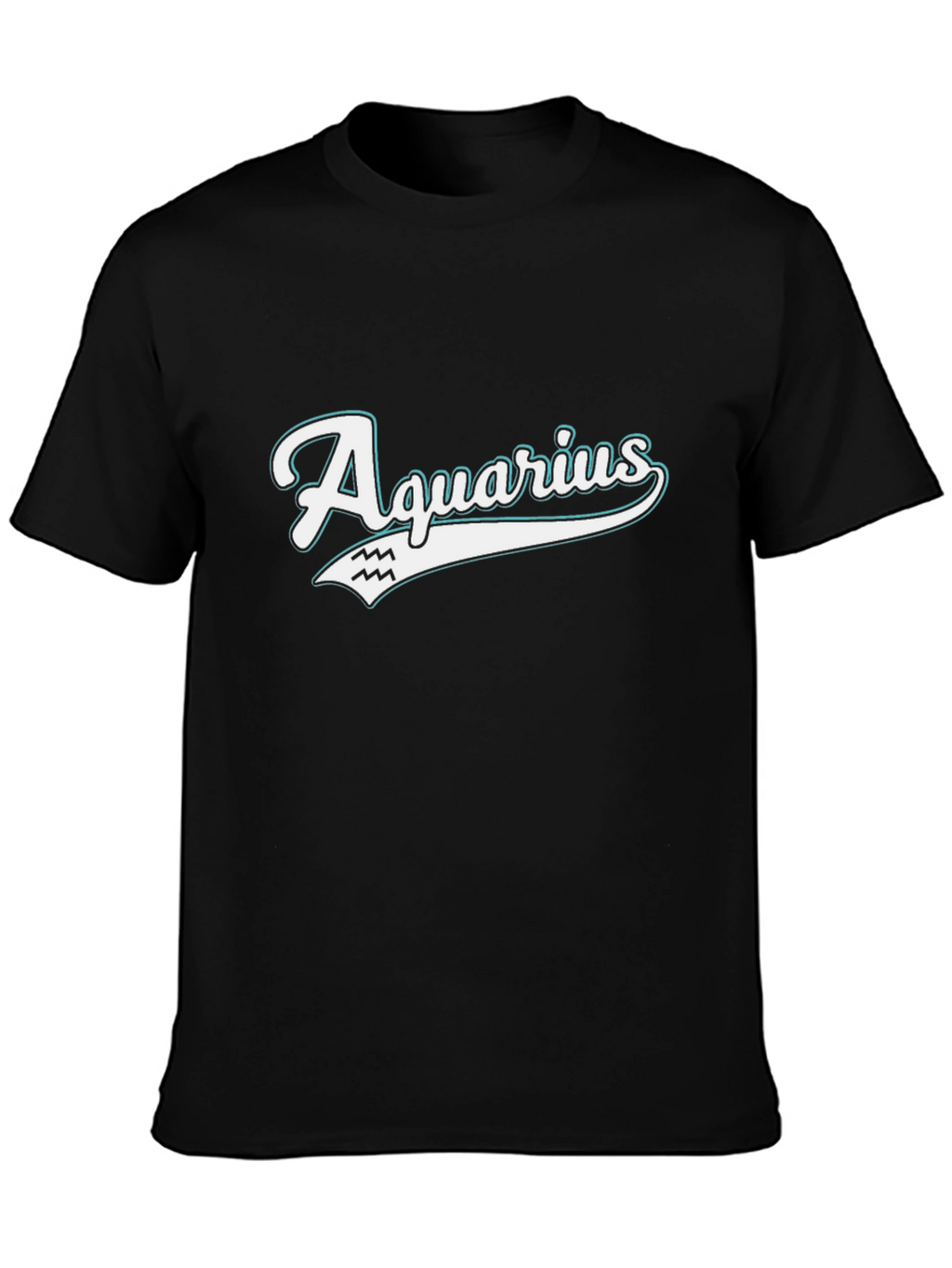 Aquarius Zodiac Sign Graphic Tee