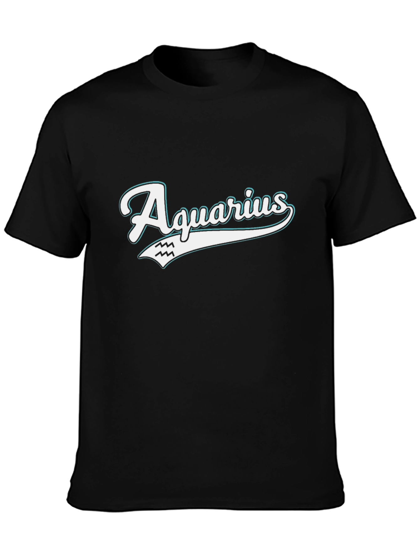 Aquarius Zodiac Sign Graphic Tee