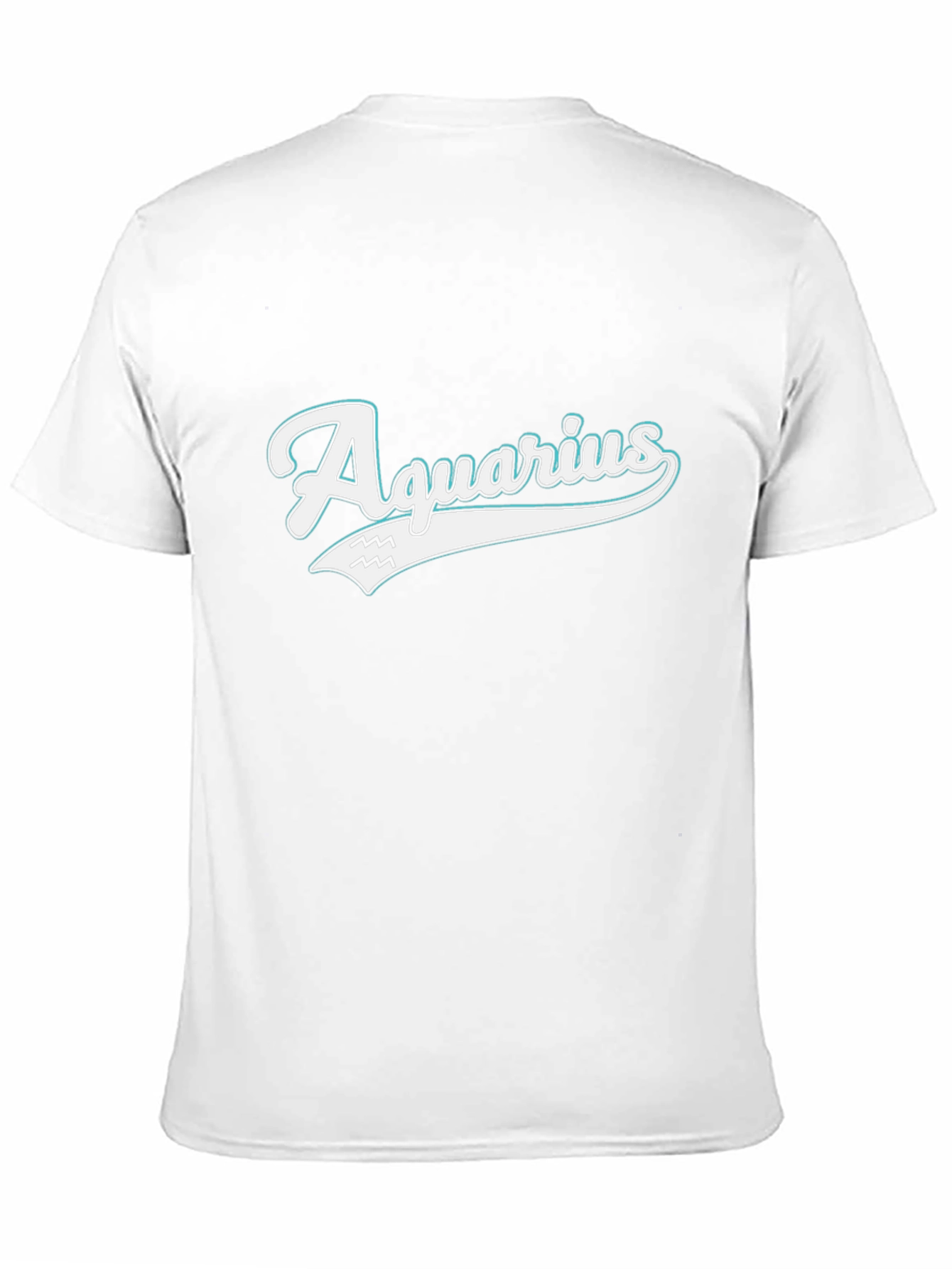 Aquarius Zodiac Sign Graphic Tee