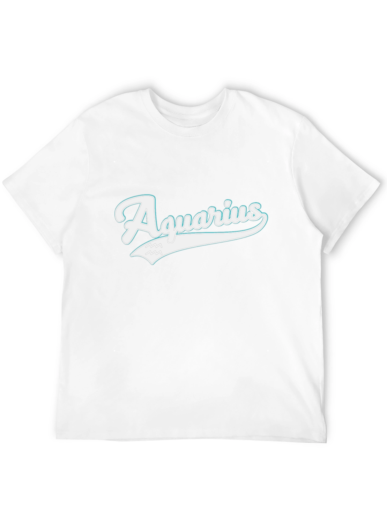 Aquarius Zodiac Sign Graphic Tee