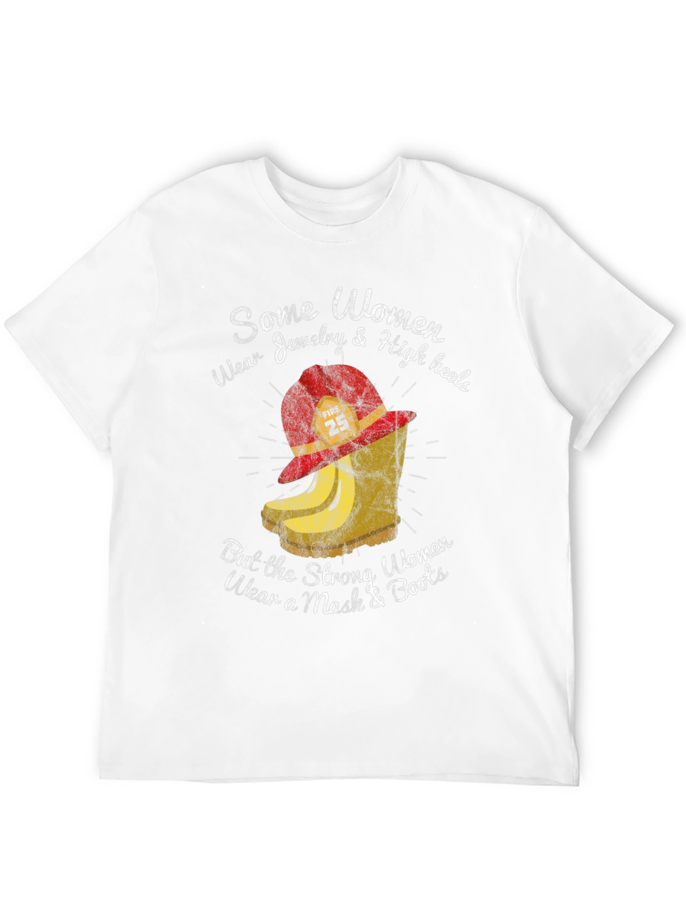 Strong Women Wear Mask & Boots T-Shirt