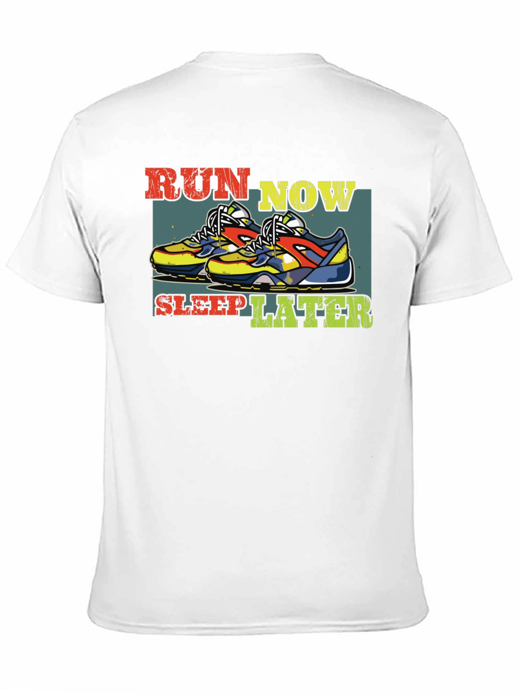 Run Now Sleep Later Graphic Tee