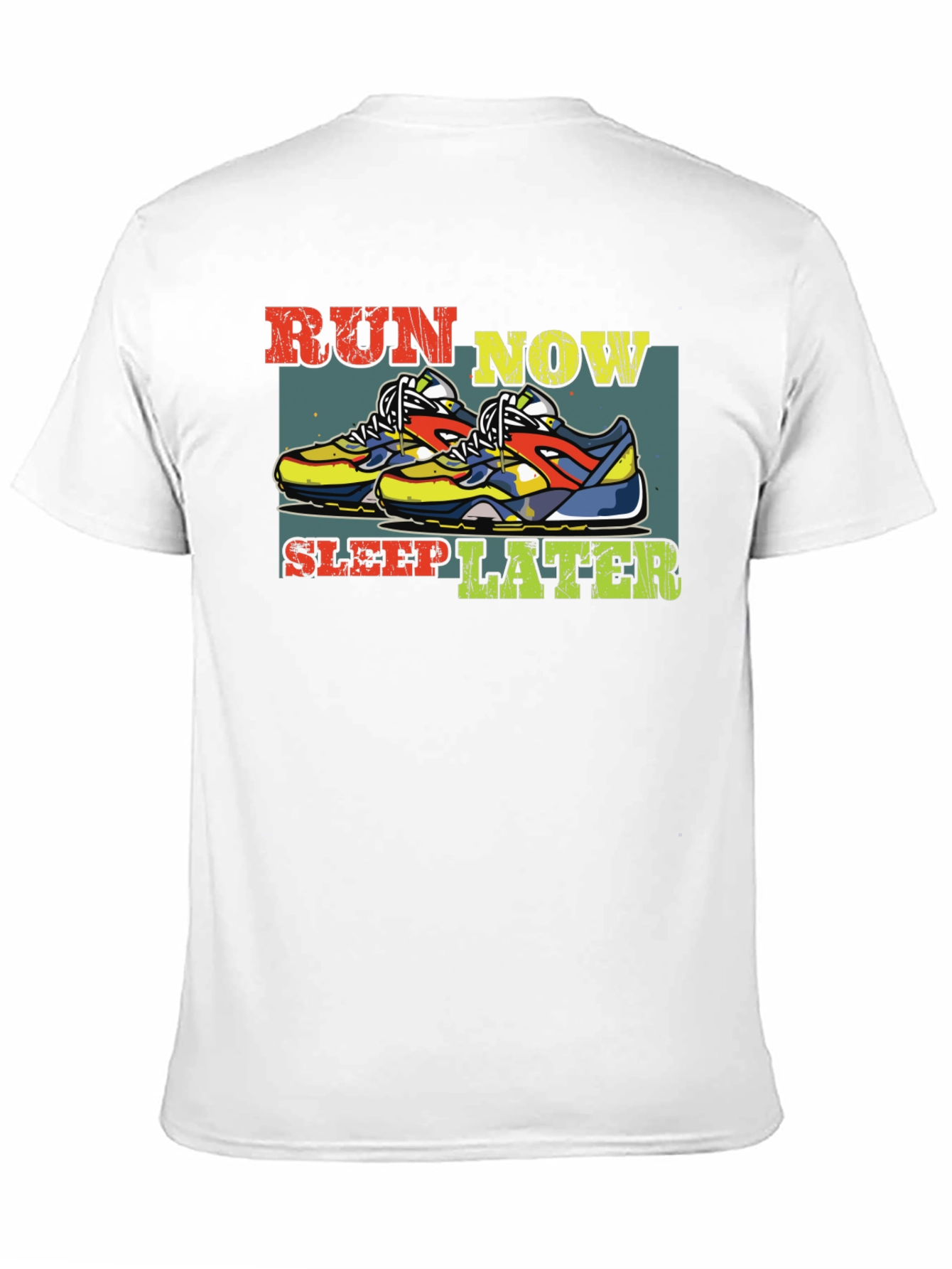 Run Now Sleep Later Graphic Tee