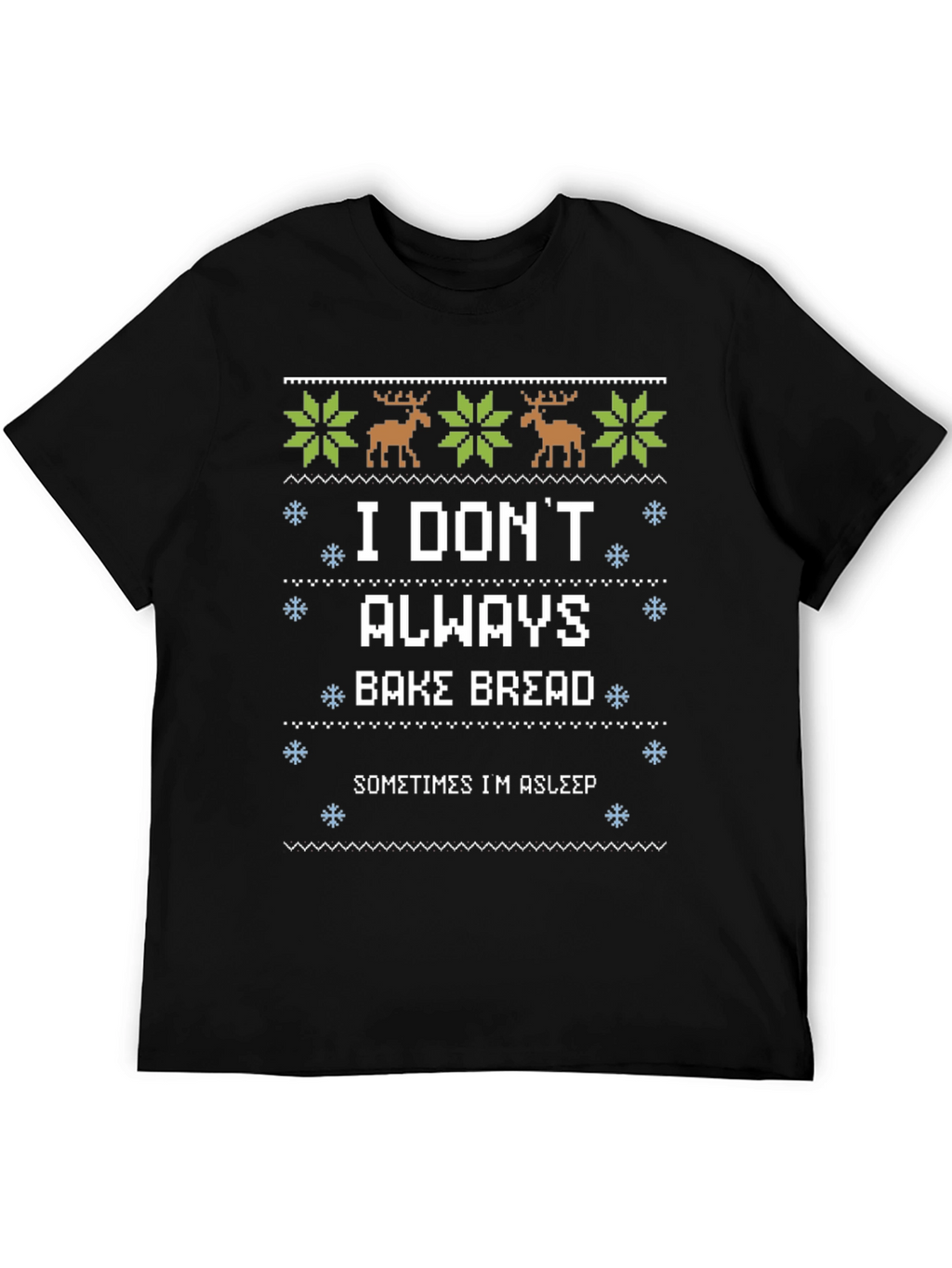 Funny Christmas Baking Bread T-Shirt