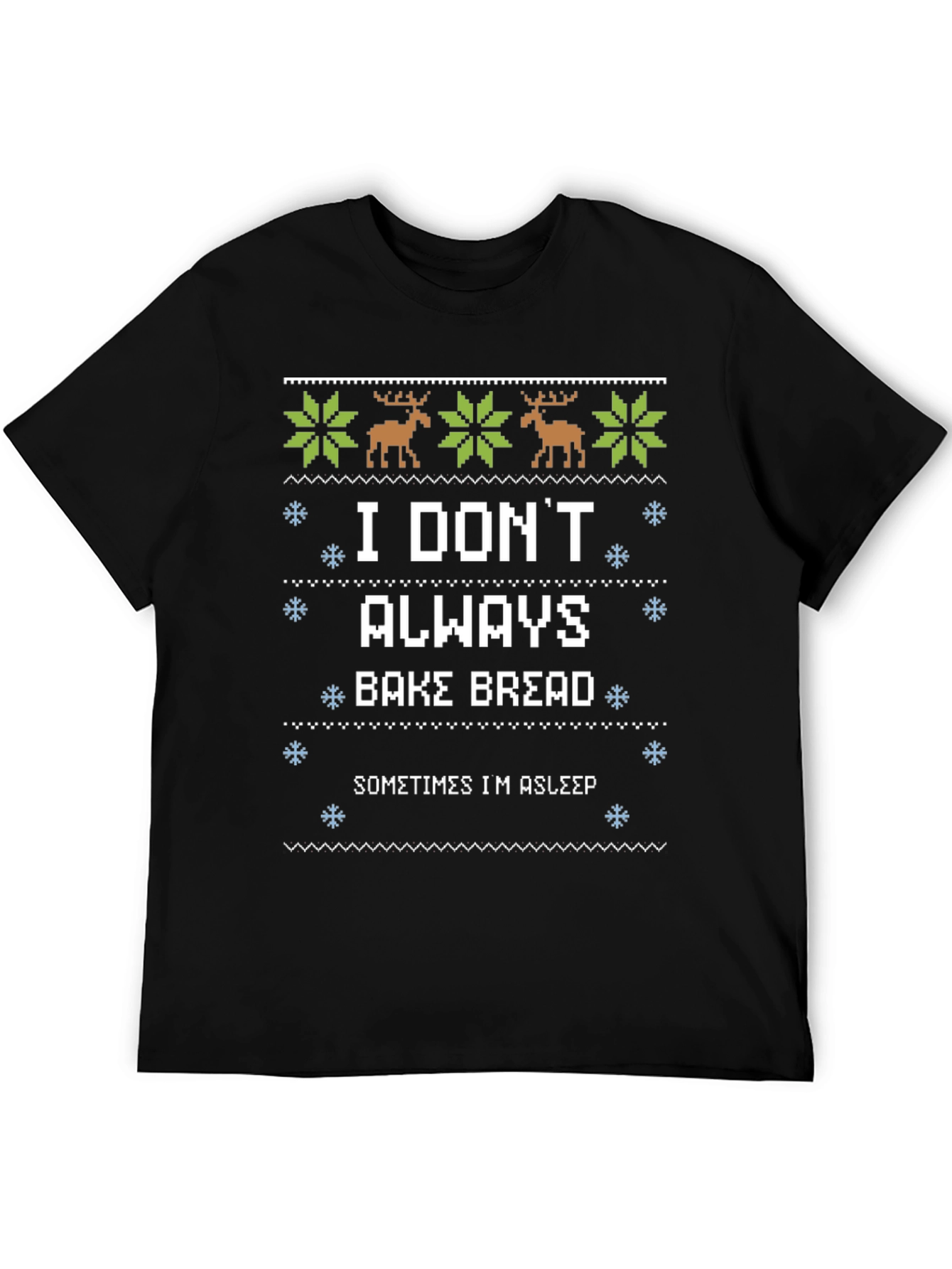 Funny Christmas Baking Bread T-Shirt