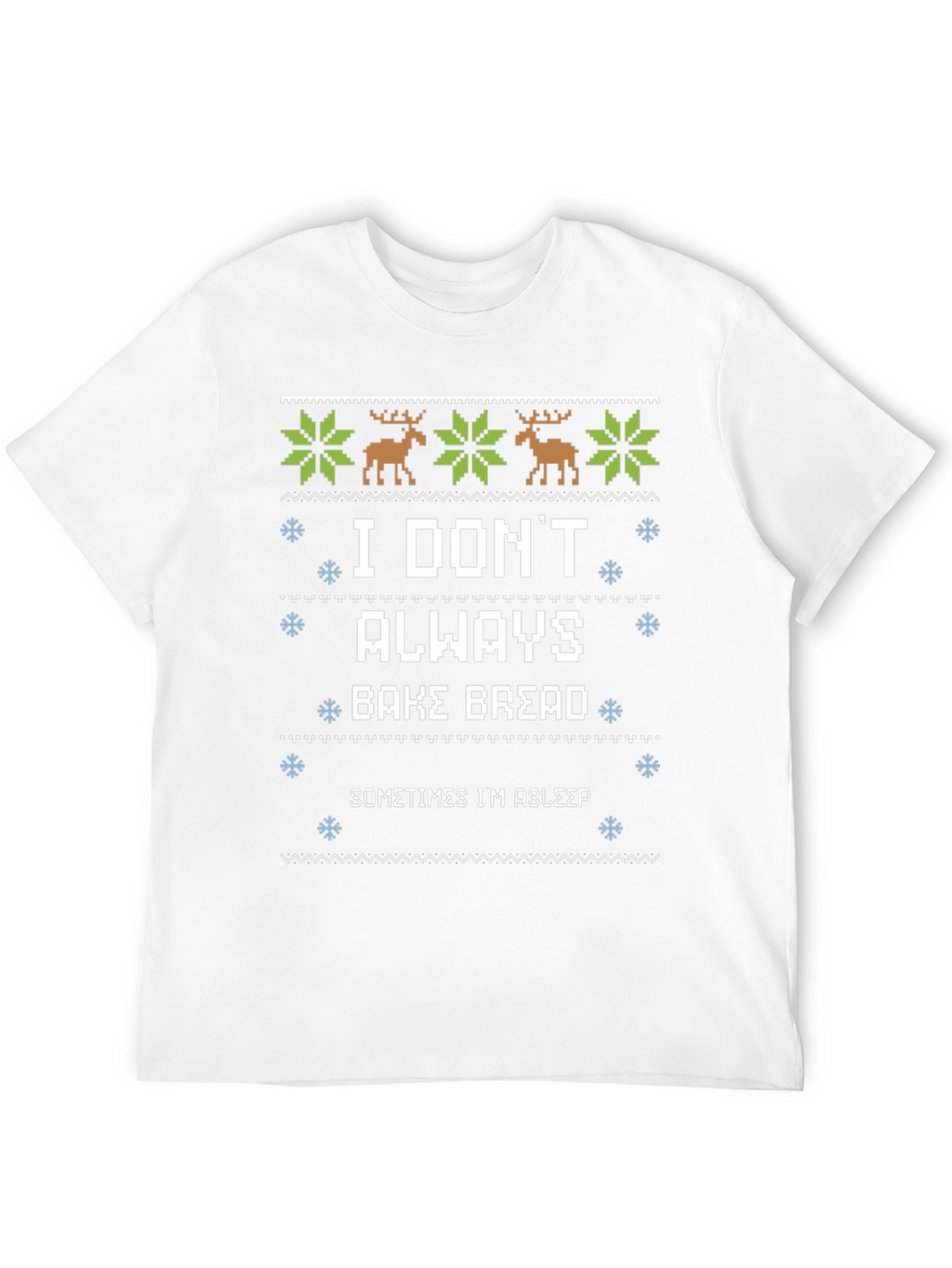 Funny Christmas Baking Bread T-Shirt