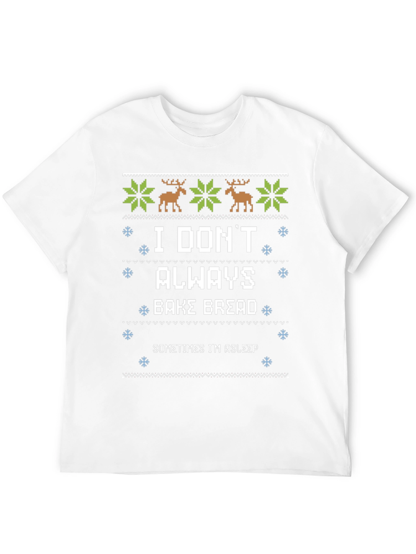 Funny Christmas Baking Bread T-Shirt