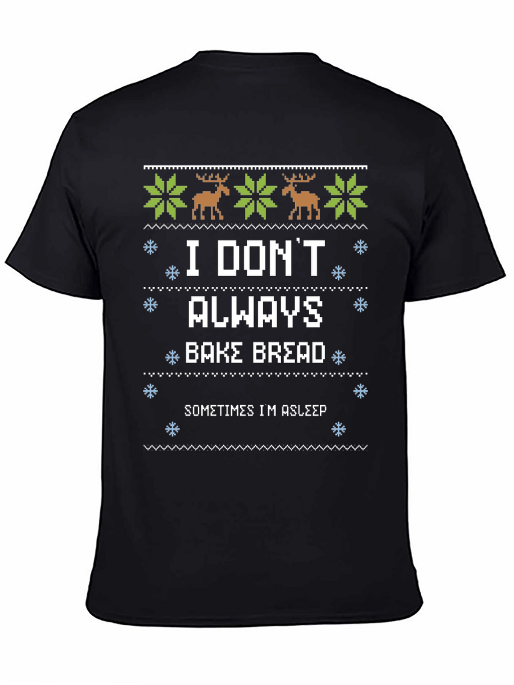 Funny Christmas Baking Bread T-Shirt
