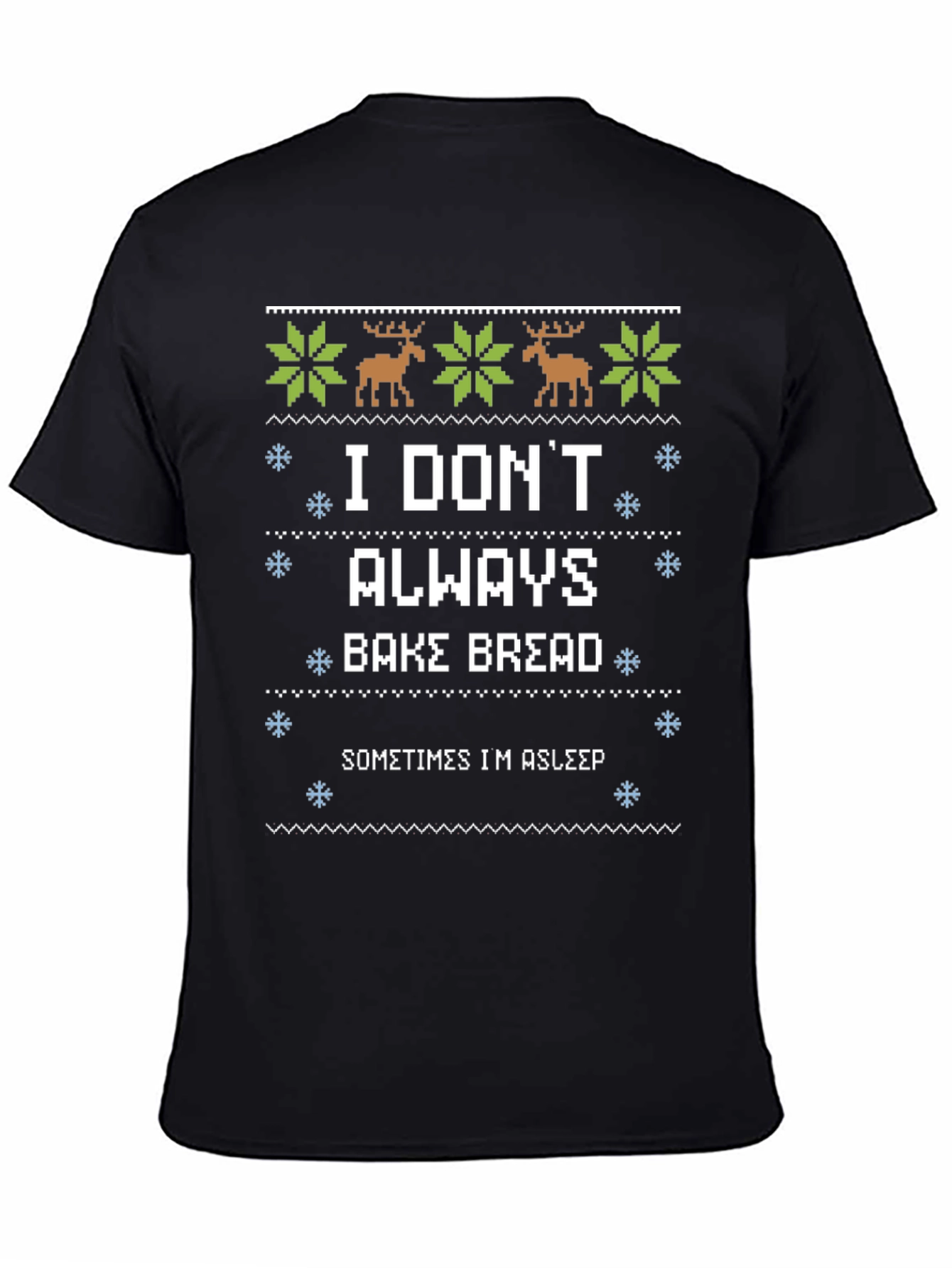 Funny Christmas Baking Bread T-Shirt