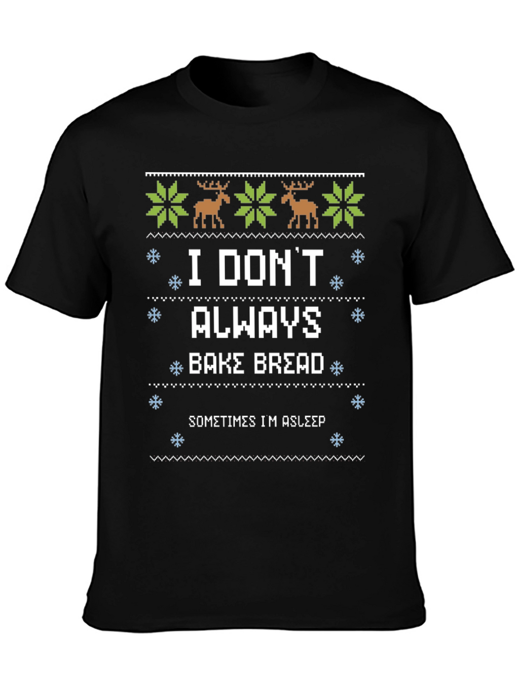 Funny Christmas Baking Bread T-Shirt