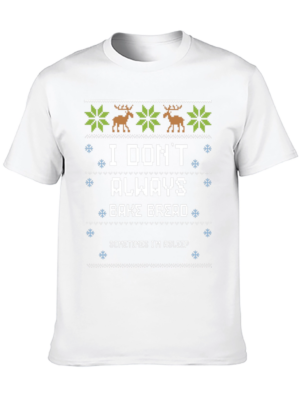 Funny Christmas Baking Bread T-Shirt