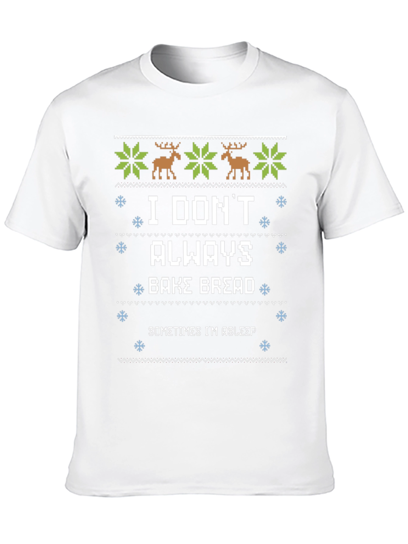 Funny Christmas Baking Bread T-Shirt