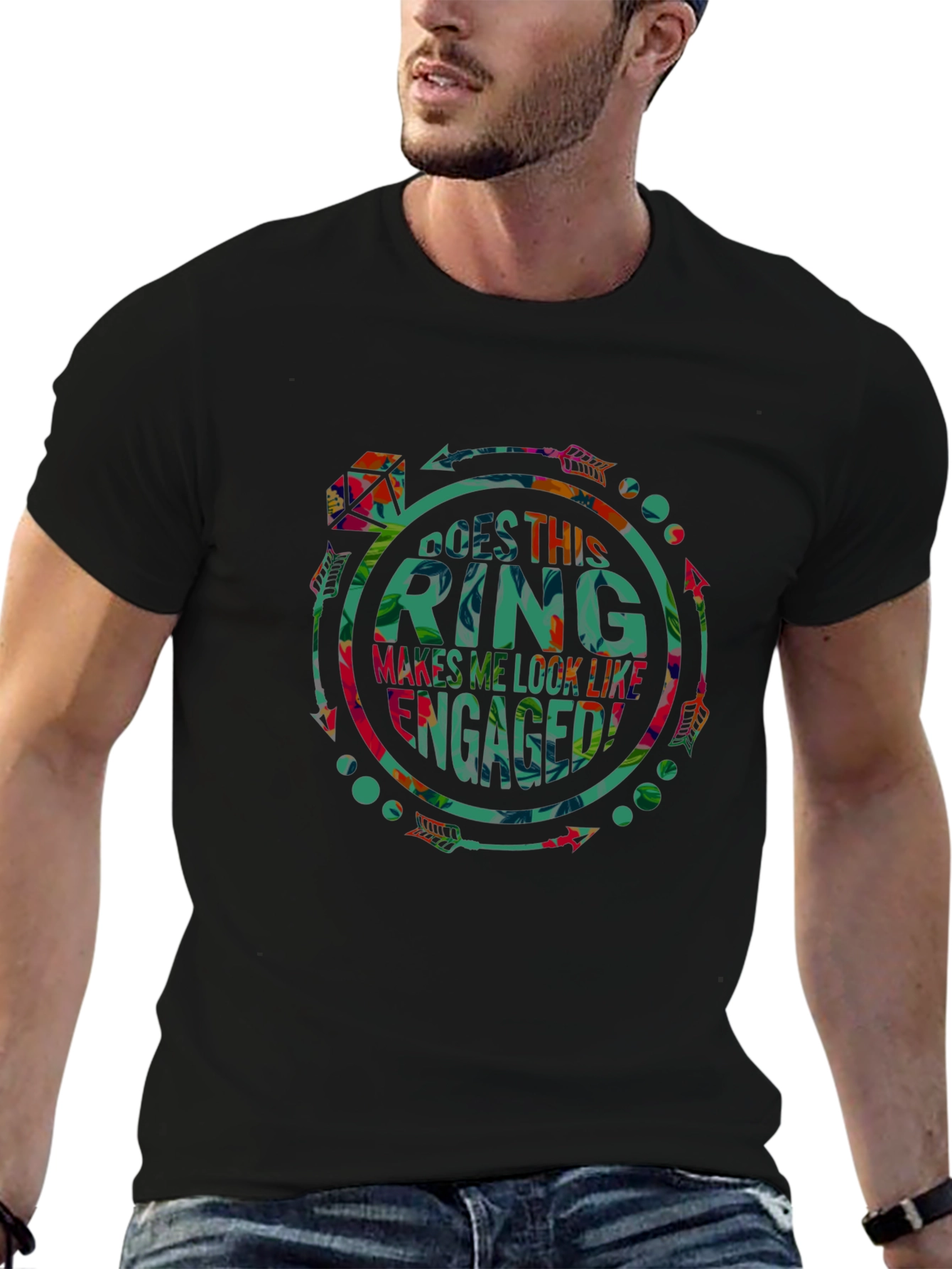 Does This Ring Makes Me Look Like Engaged T-Shirt