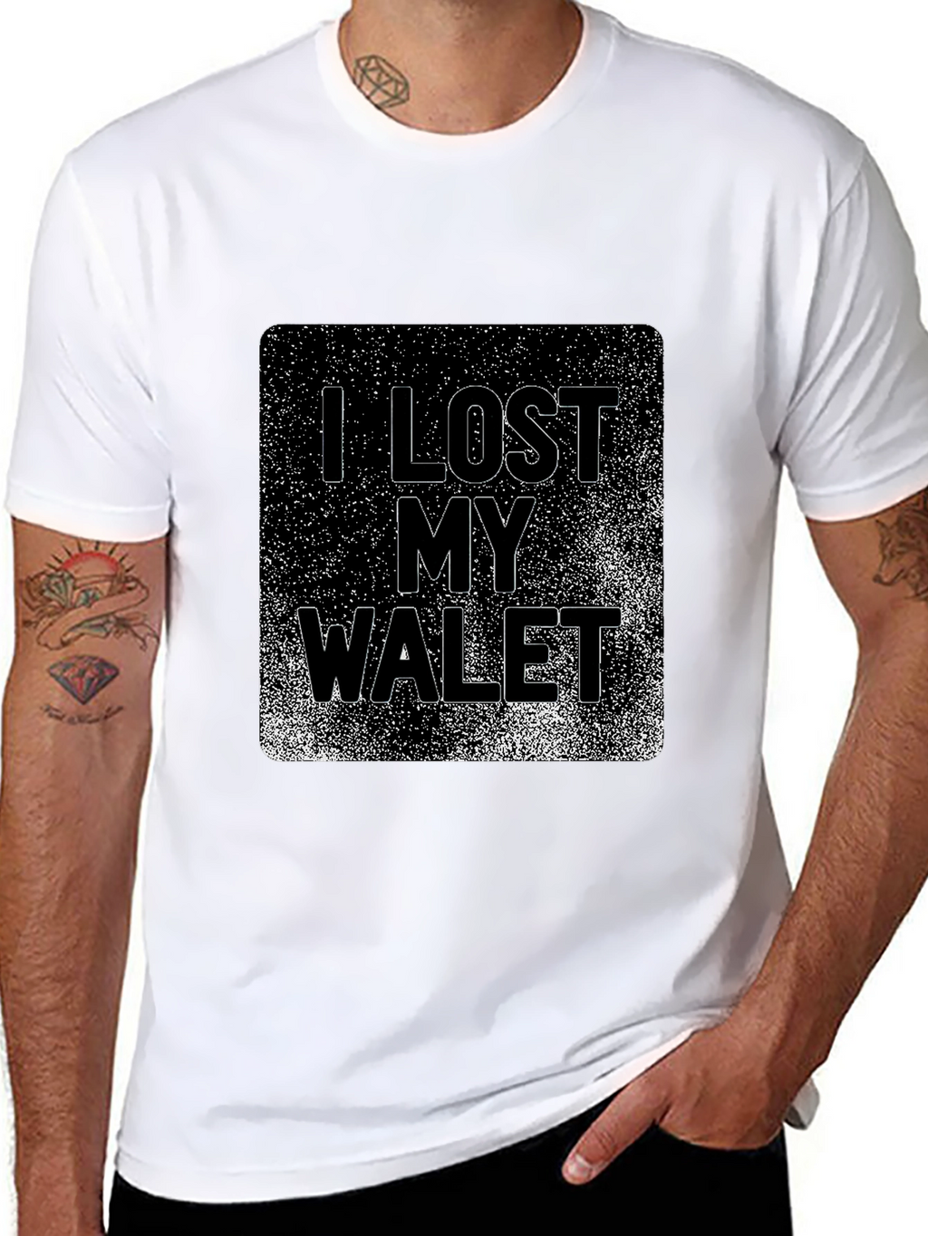 I Lost My Wallet Graphic T-Shirt
