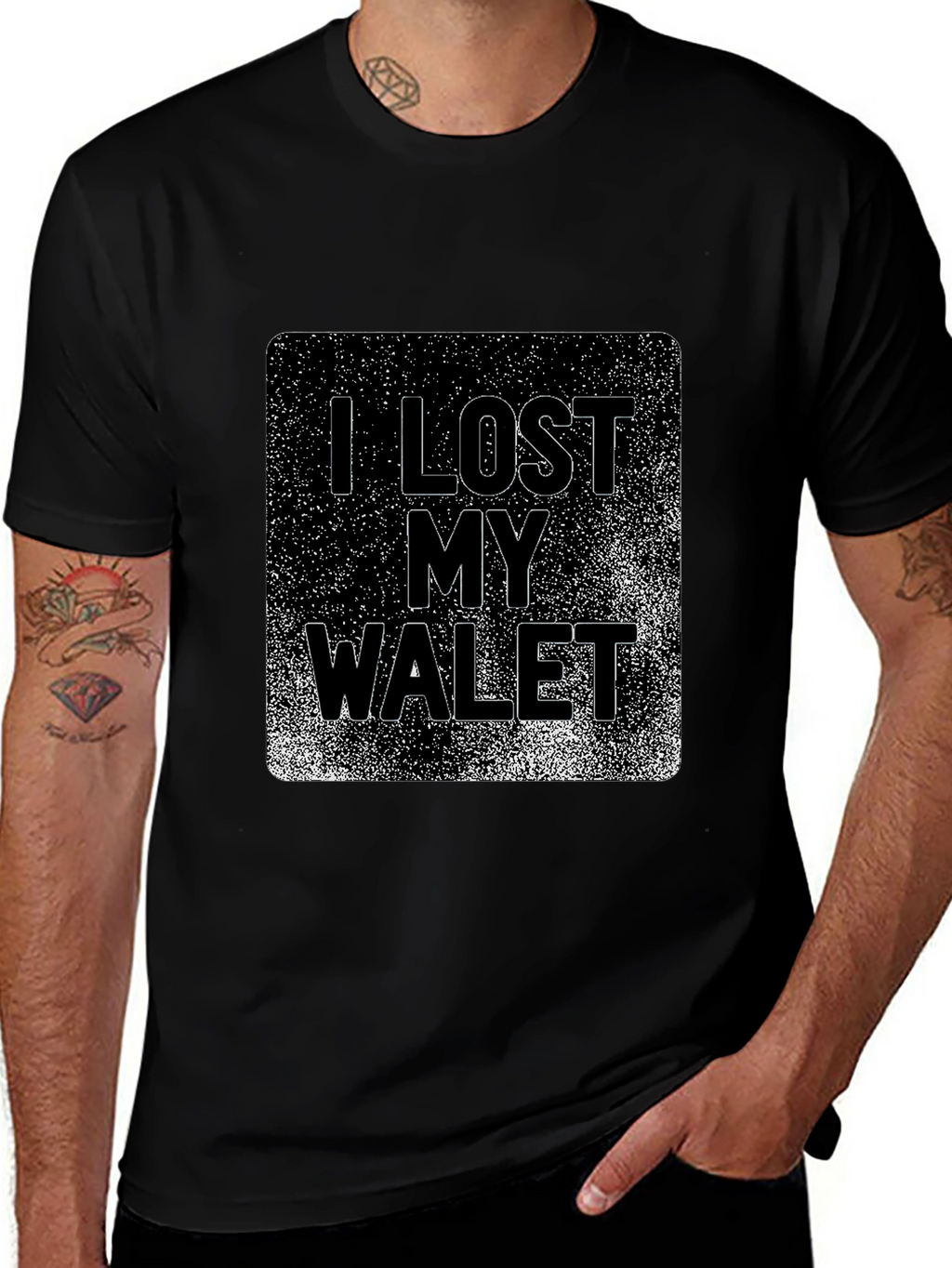 I Lost My Wallet Graphic T-Shirt