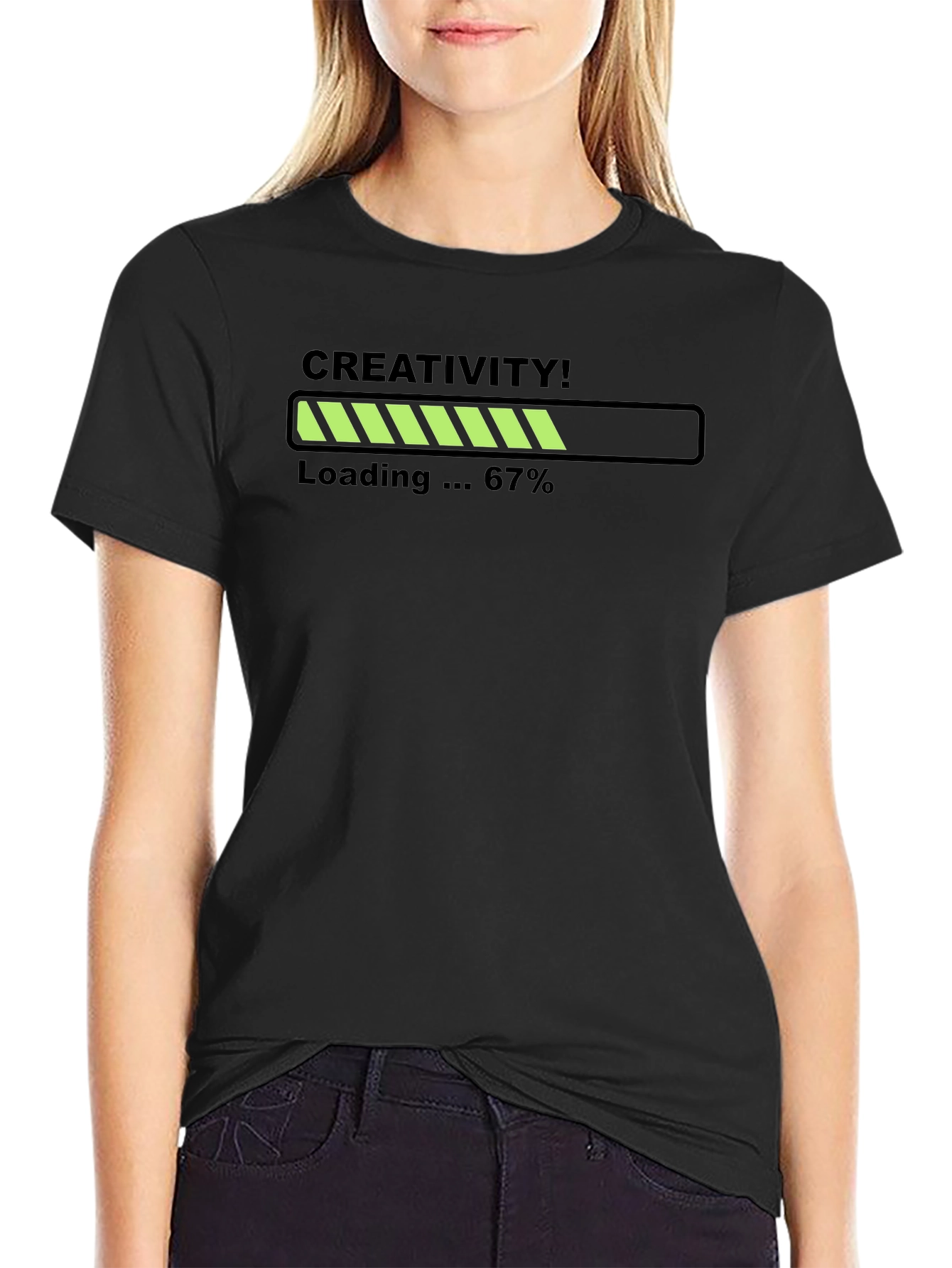 Creativity Loading T-Shirt - 67% Complete