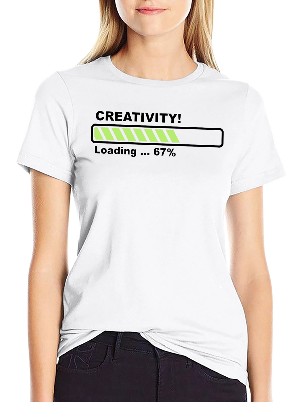 Creativity Loading T-Shirt - 67% Complete