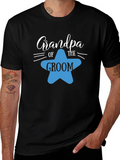 Grandpa of the Groom T-Shirt - Wedding Celebration Tee