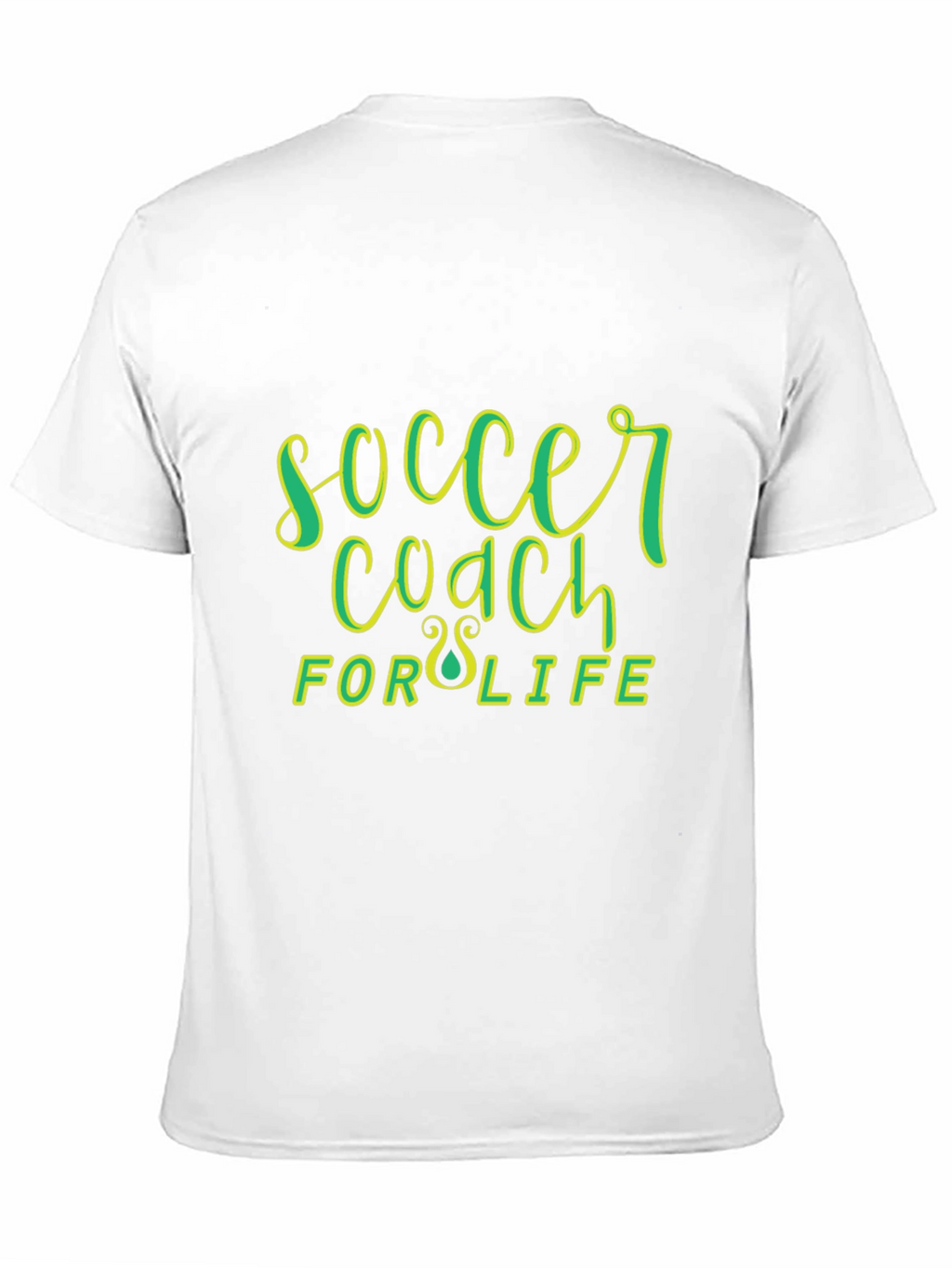 Soccer Coach for Life Black T-Shirt
