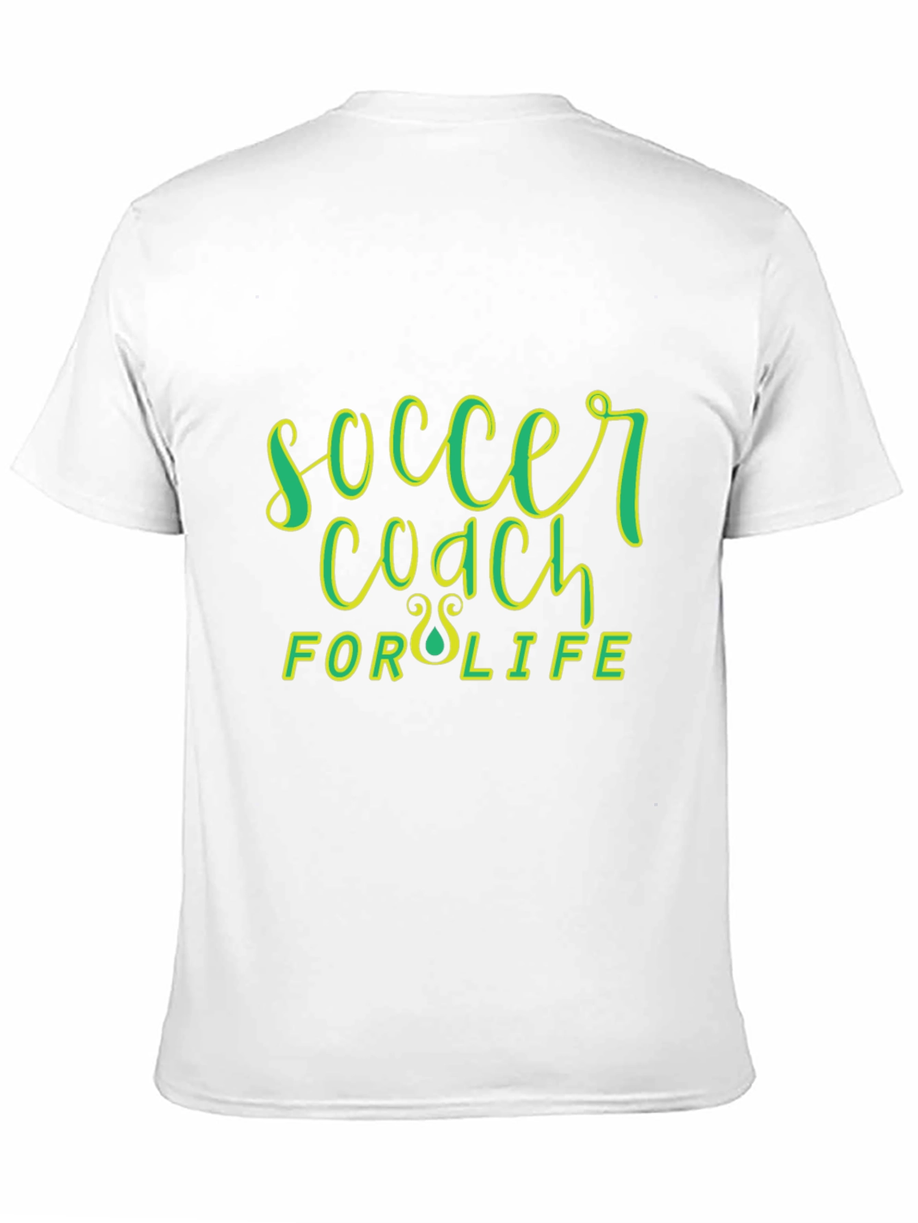 Soccer Coach for Life Black T-Shirt