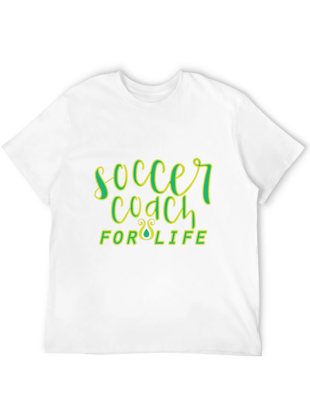 Soccer Coach for Life Black T-Shirt