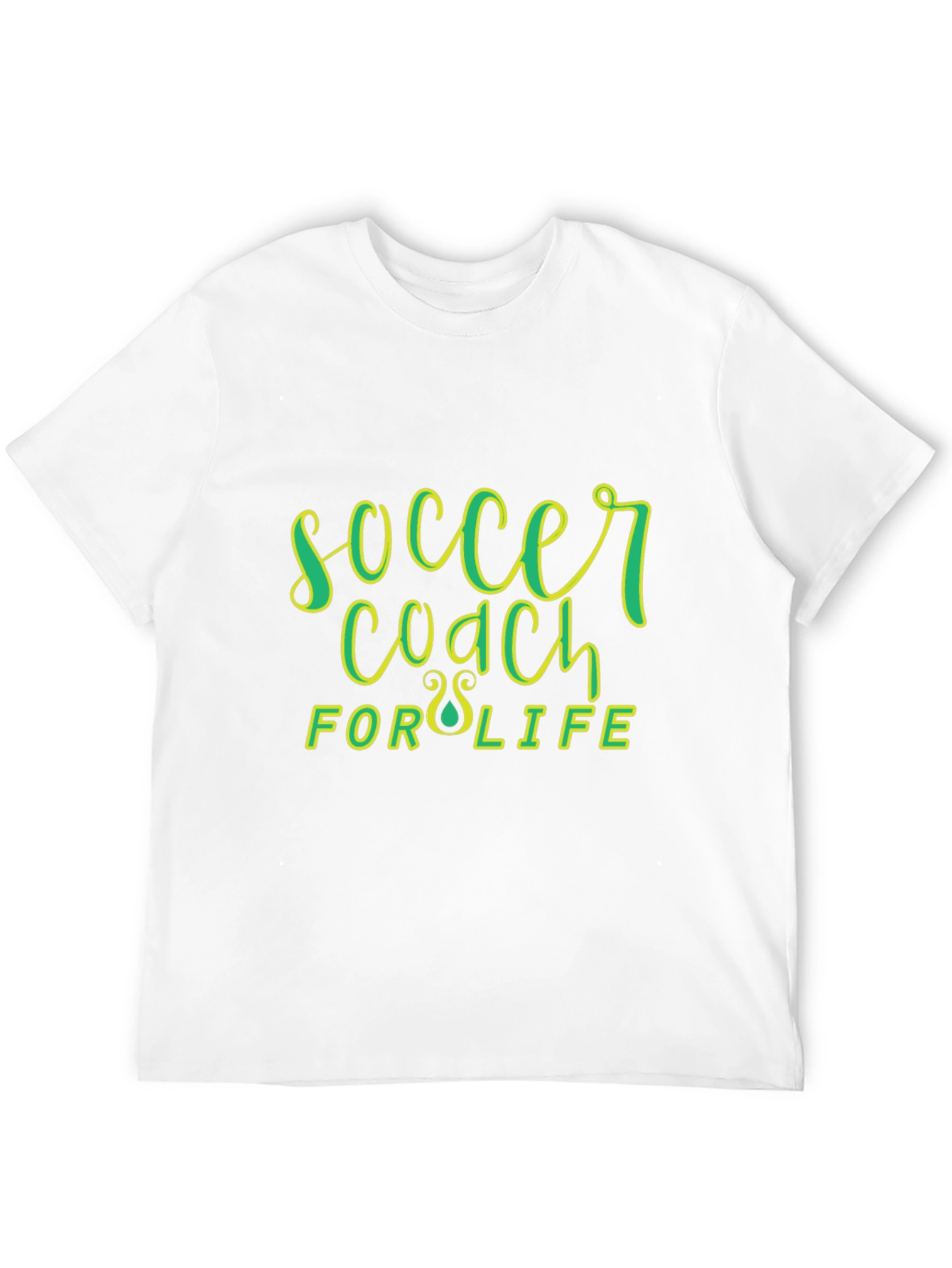 Soccer Coach for Life Black T-Shirt