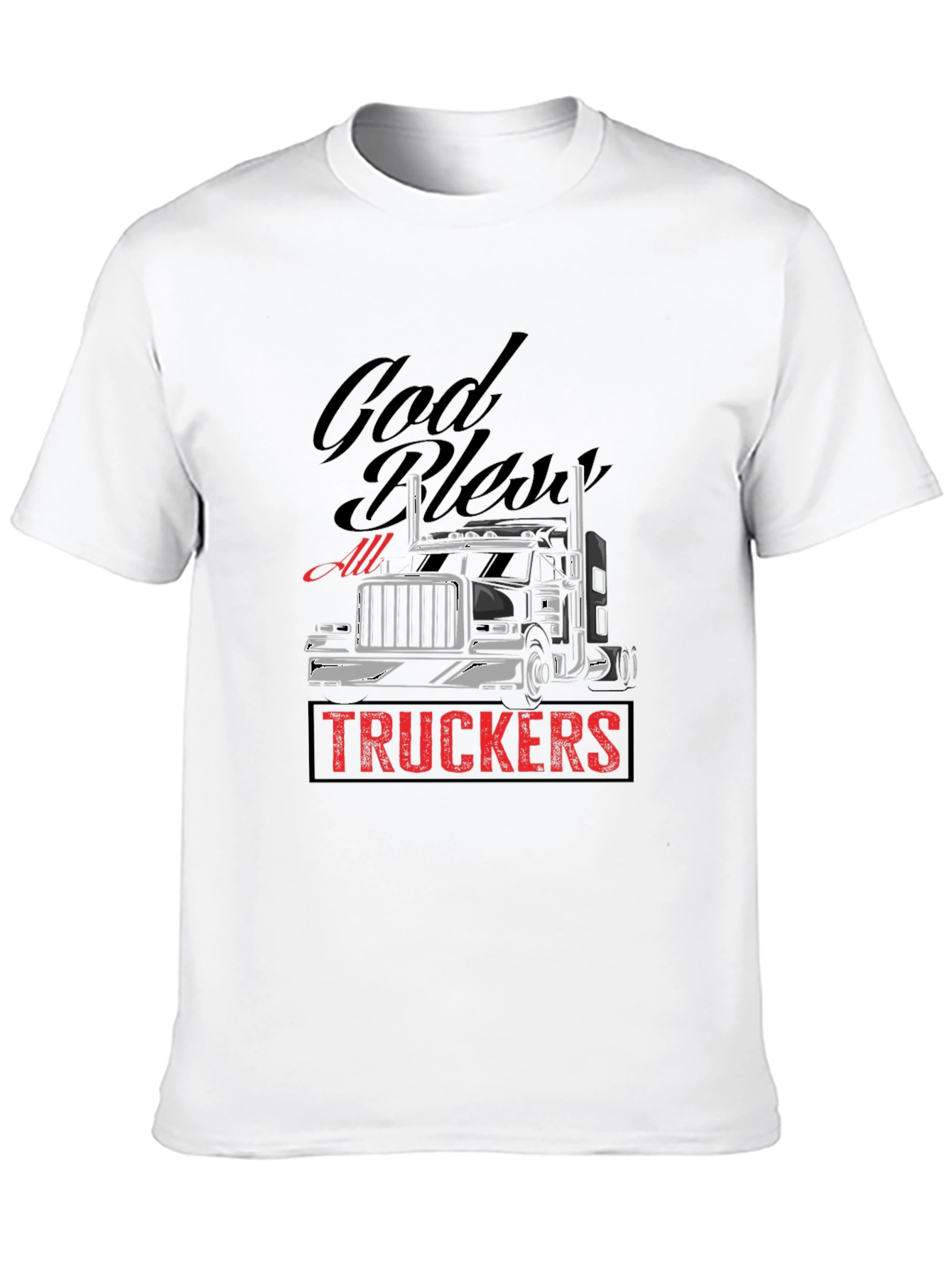 God Bless All Truckers T-Shirt