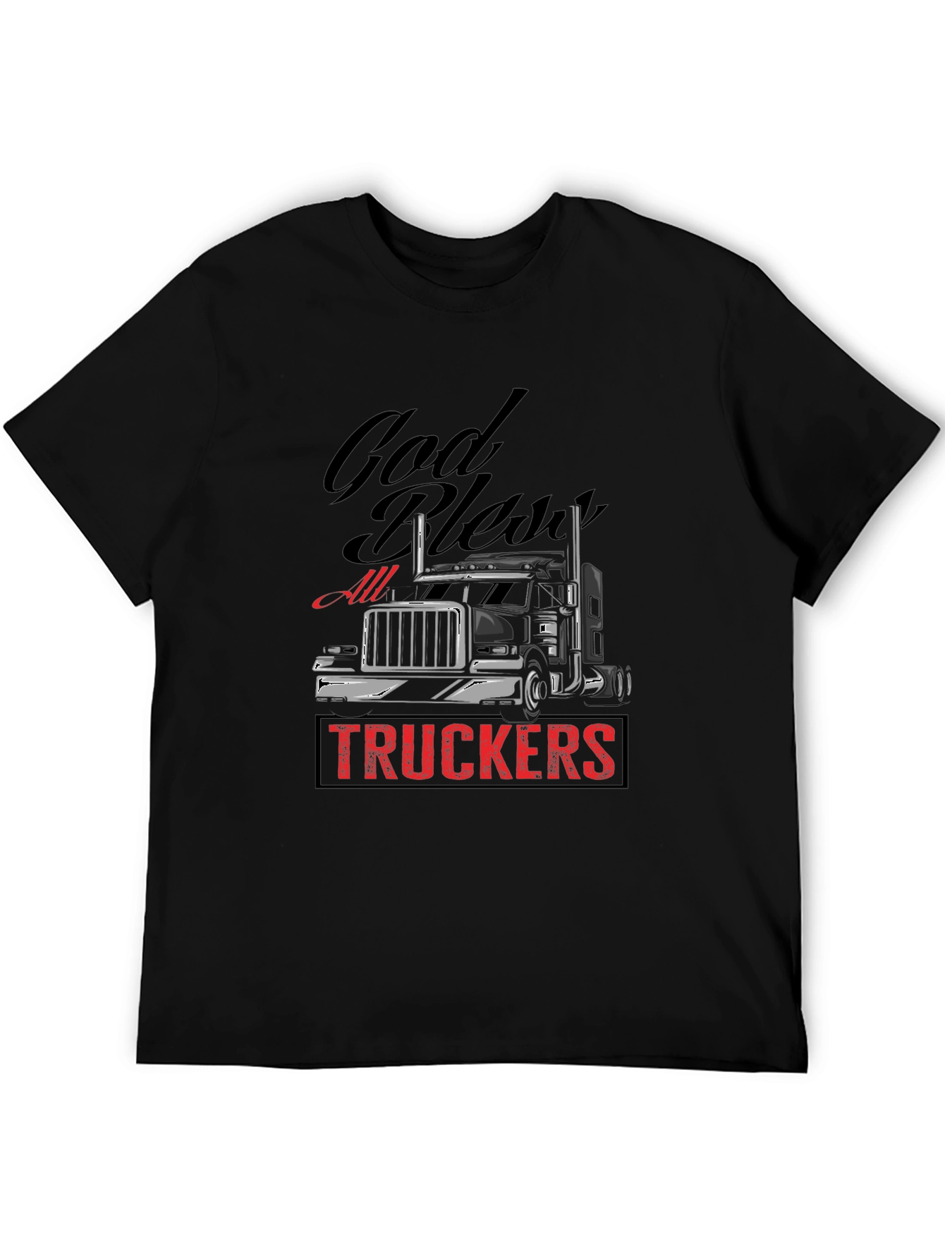 God Bless All Truckers T-Shirt