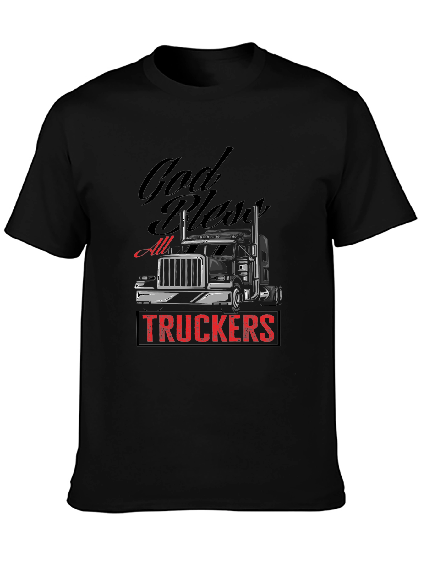 God Bless All Truckers T-Shirt