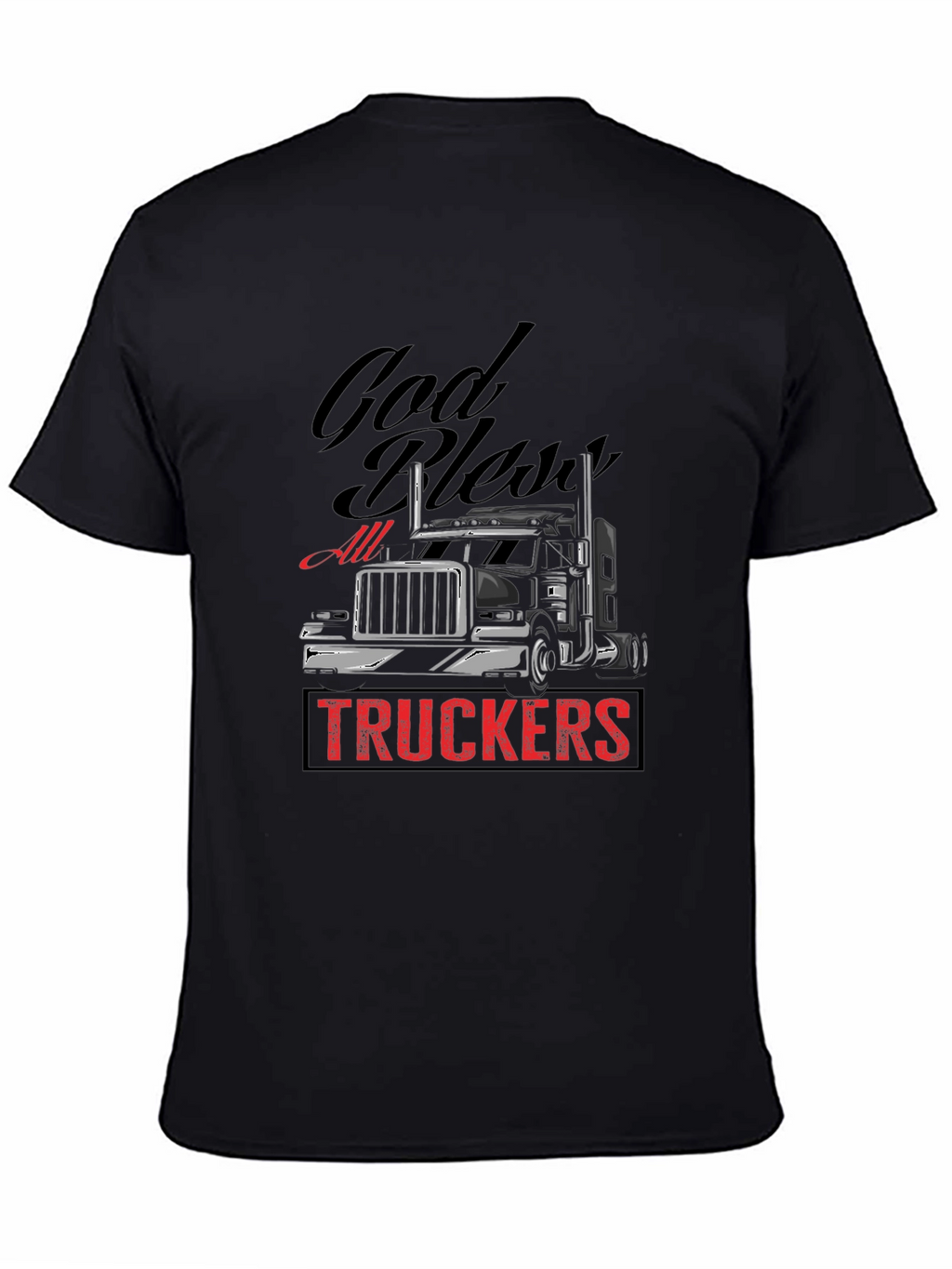 God Bless All Truckers T-Shirt