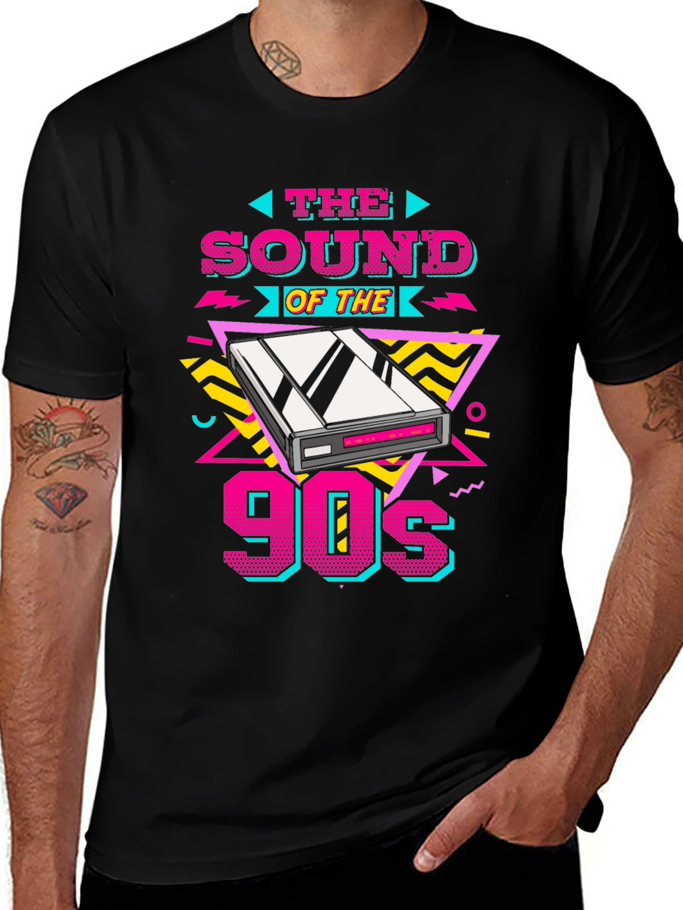 The Sound of the 90s Cassette Tape T-Shirt