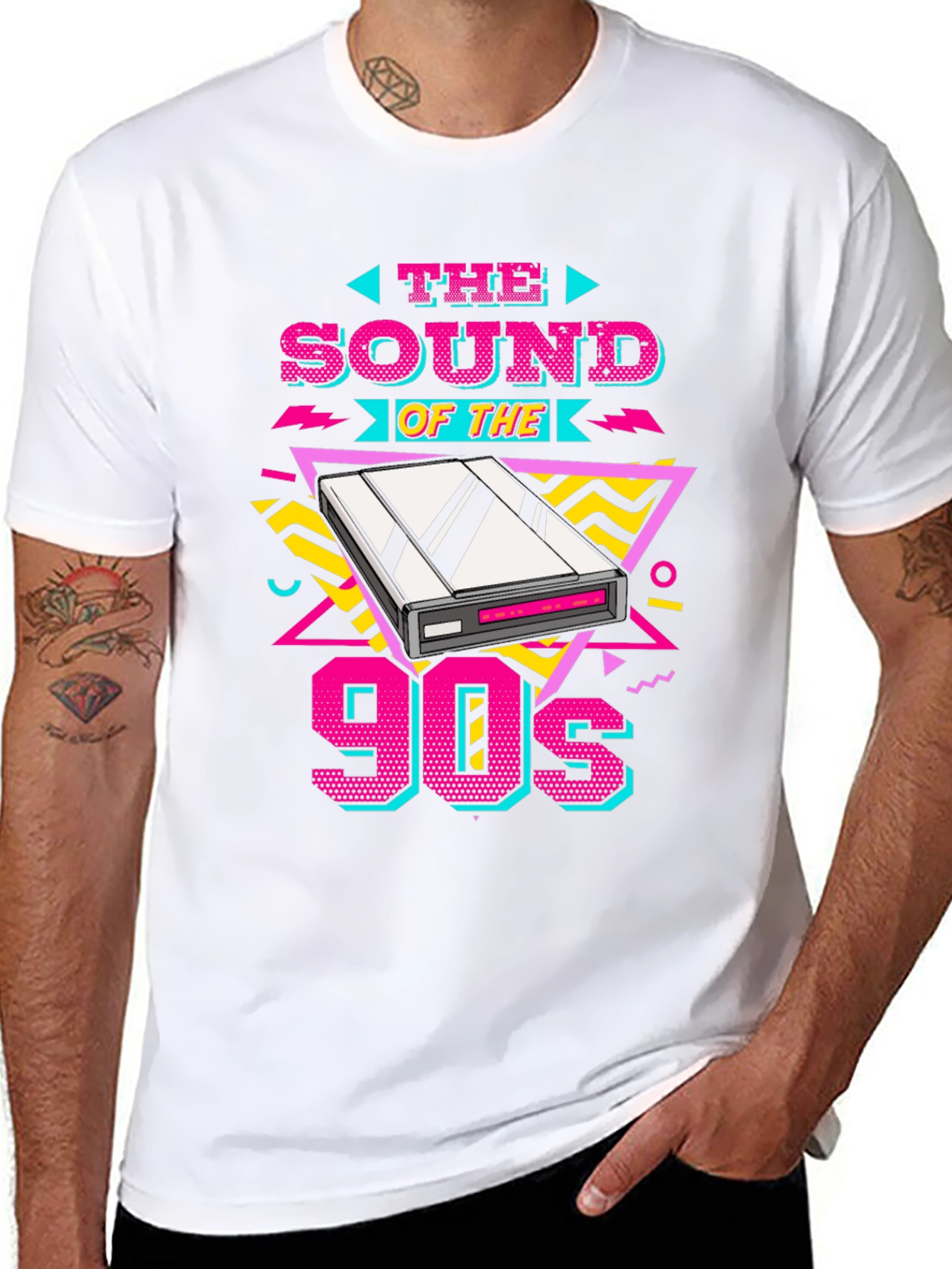 The Sound of the 90s Cassette Tape T-Shirt