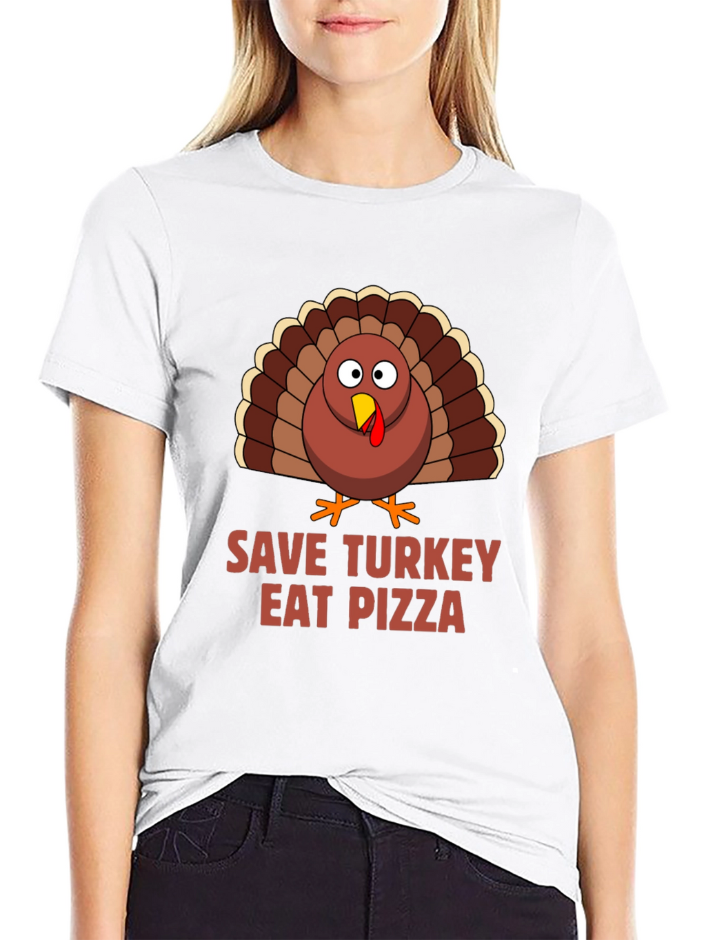 Save Turkey Eat Pizza T-Shirt