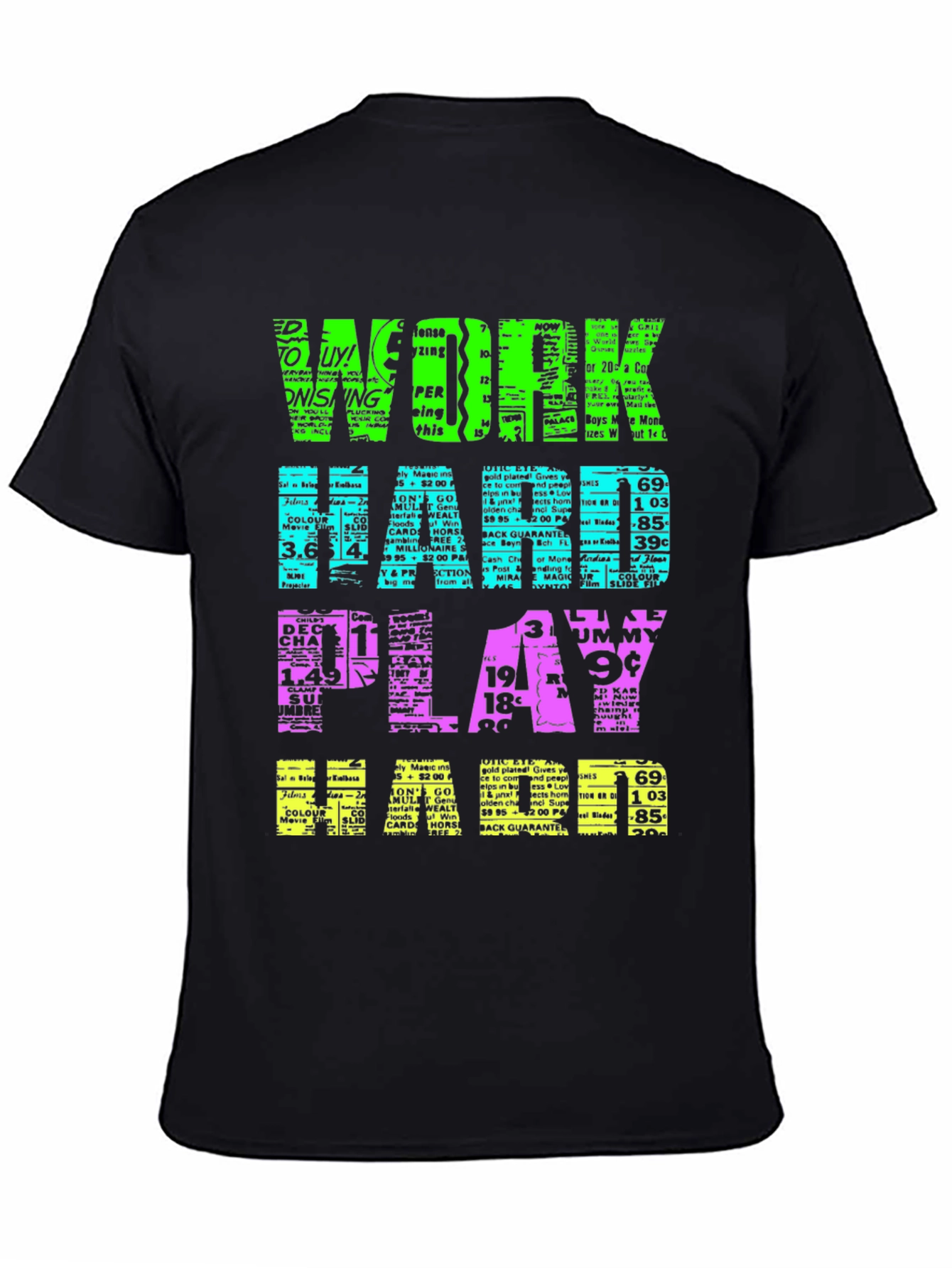 Work Hard Play Hard Graphic Tee