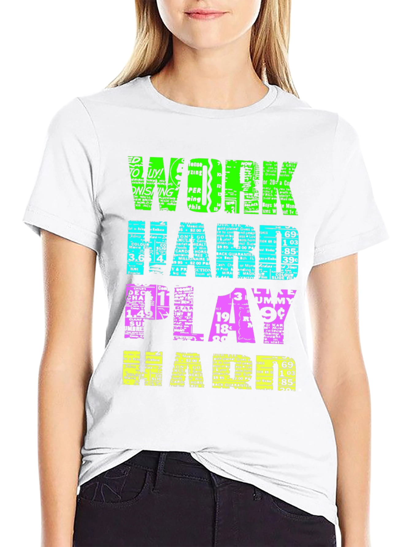 Work Hard Play Hard Graphic Tee