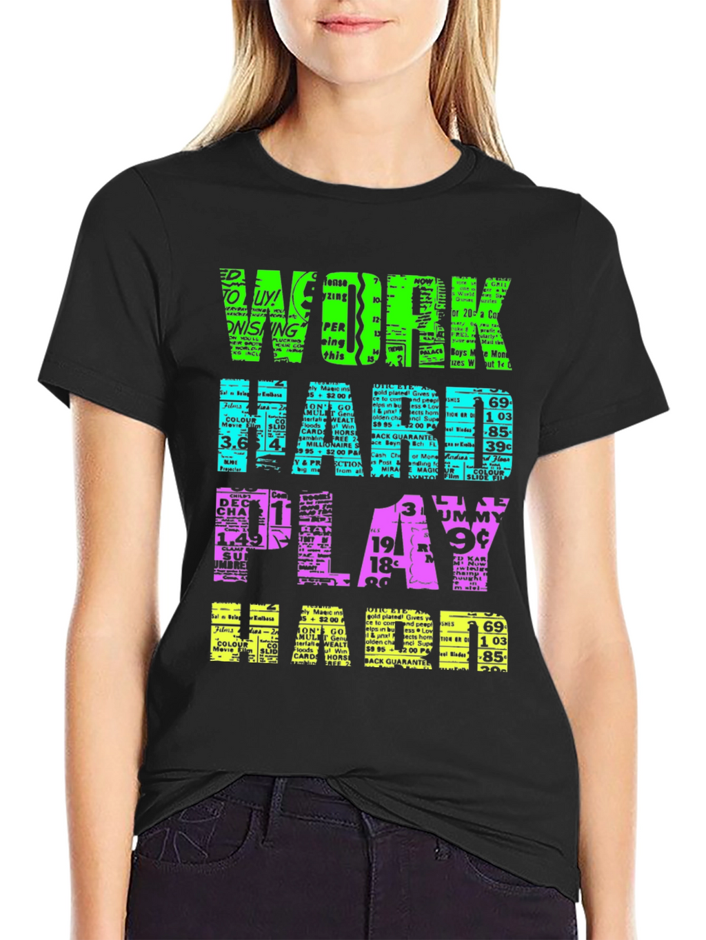 Work Hard Play Hard Graphic Tee
