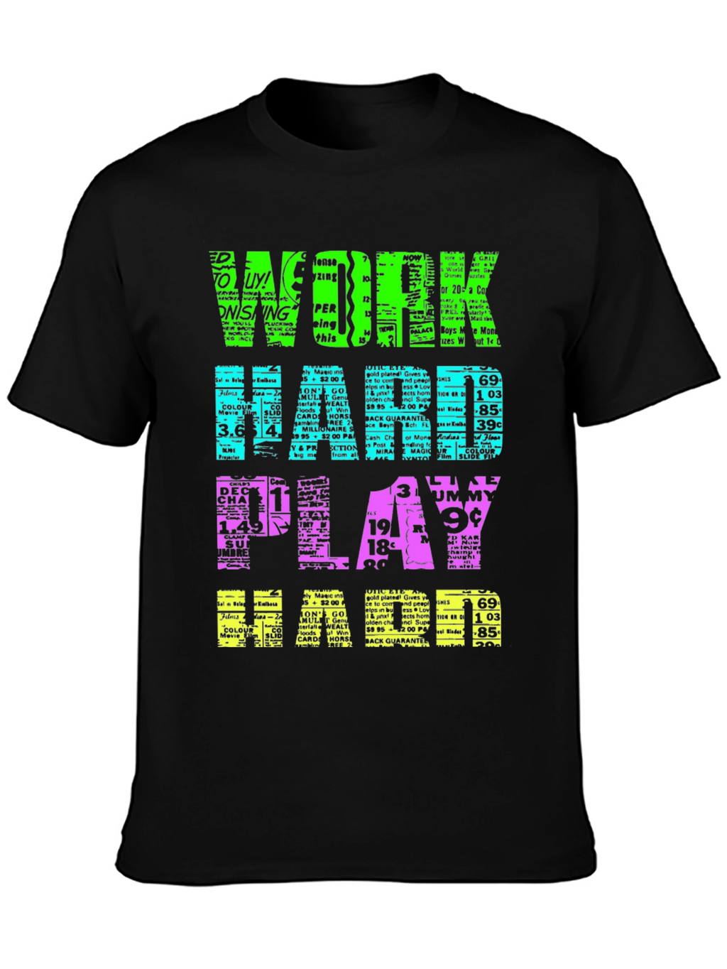 Work Hard Play Hard Graphic Tee
