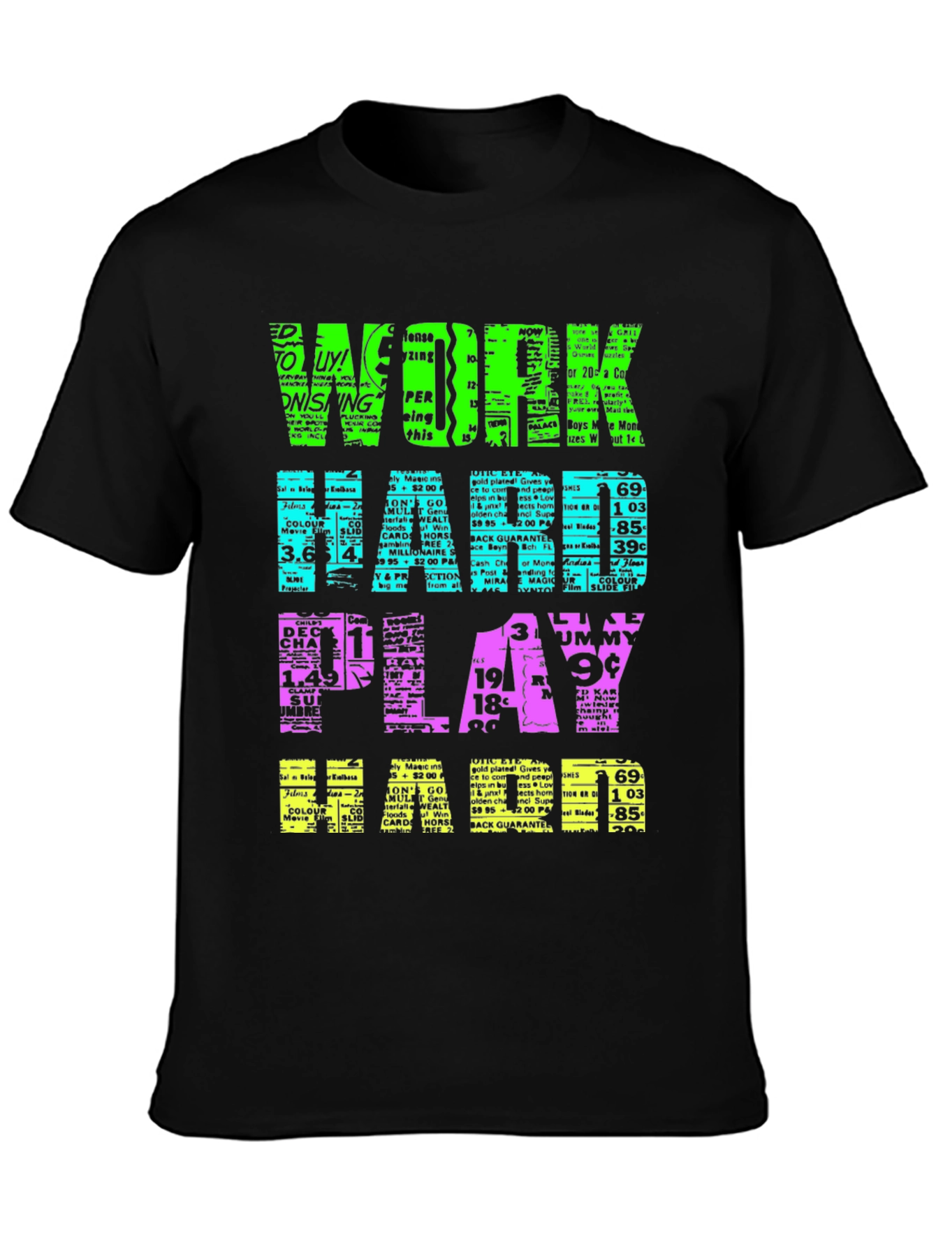 Work Hard Play Hard Graphic Tee