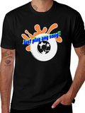 Just Play Any Song Black Graphic Tee