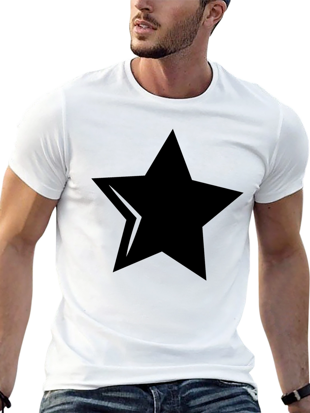 Black Star Graphic T-Shirt