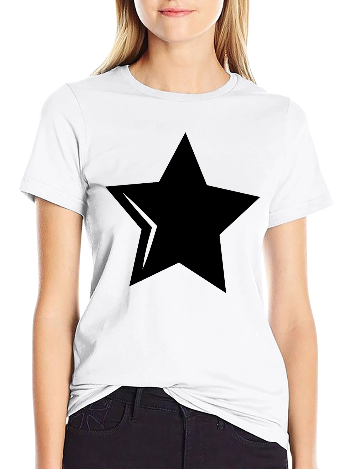 Black Star Graphic T-Shirt