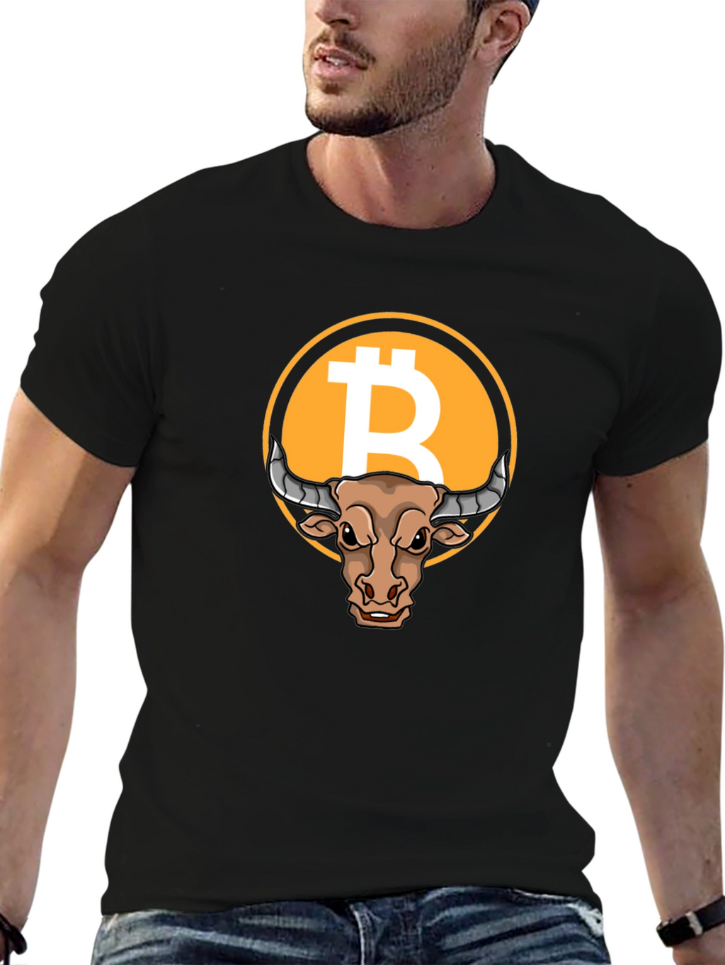 Bitcoin Bull T-Shirt - Crypto Investor Tee